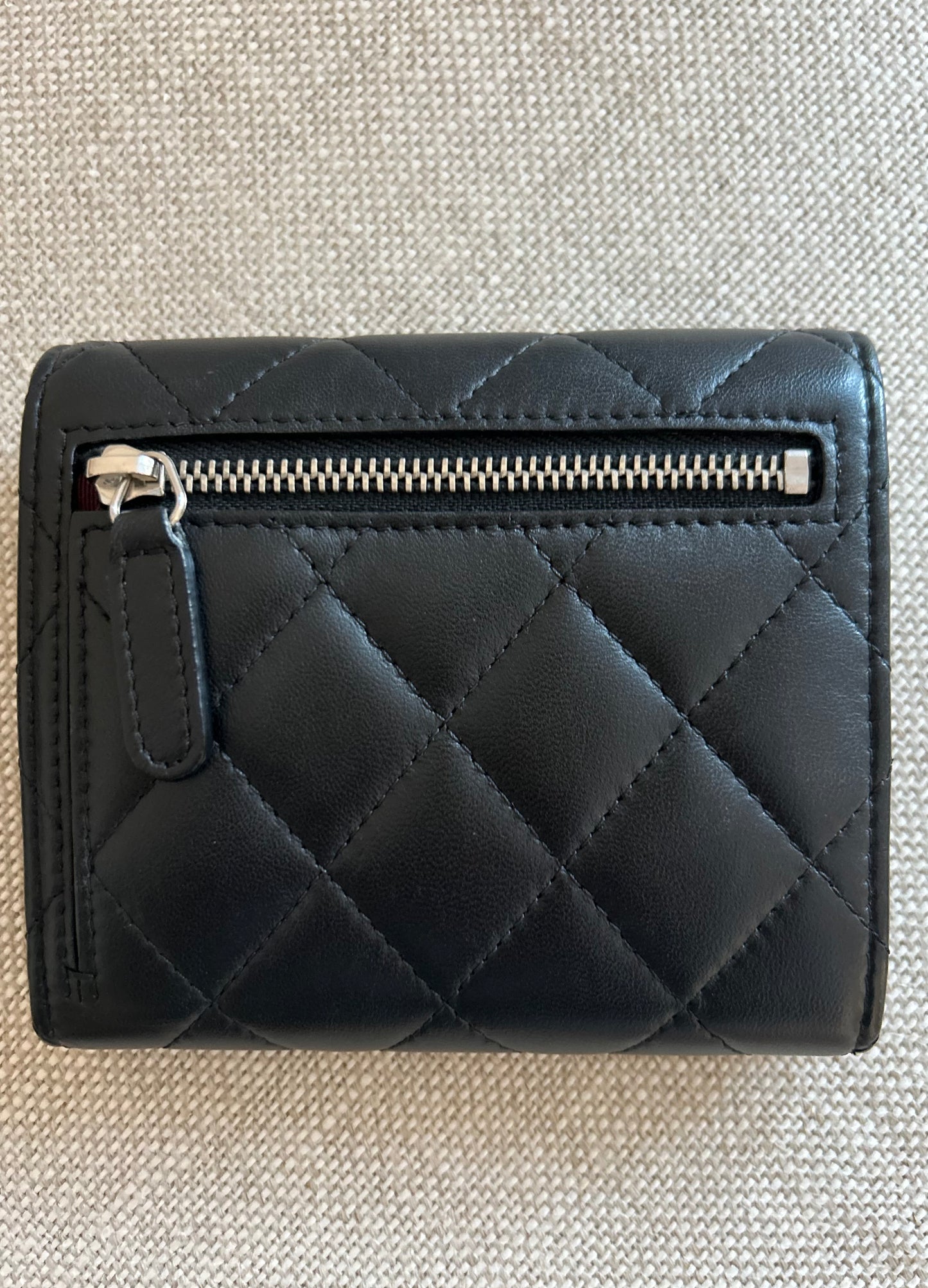 Chanel Lambskin Short Wallet