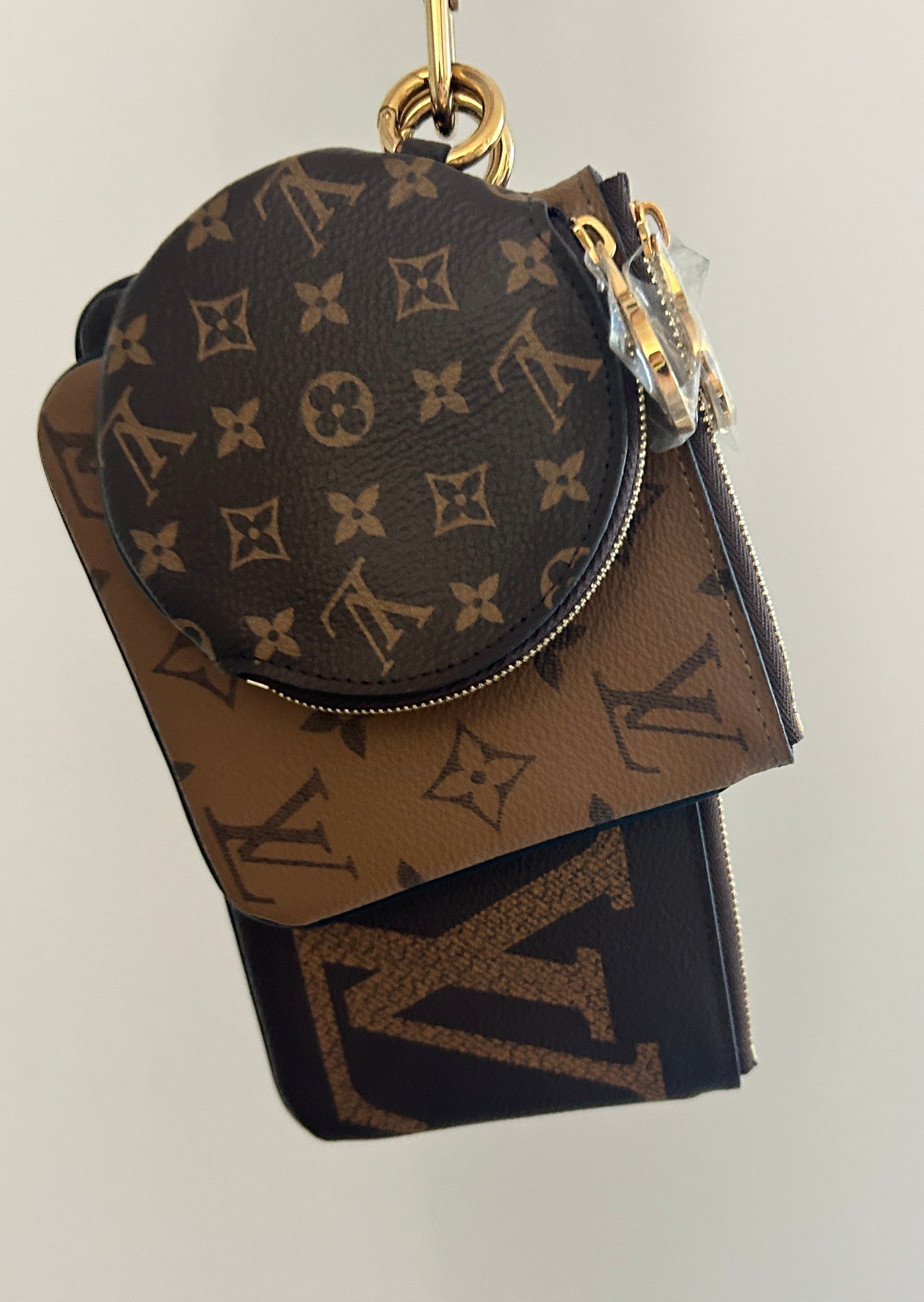 Louis Vuitton Monogram Canvas Trio Pouch