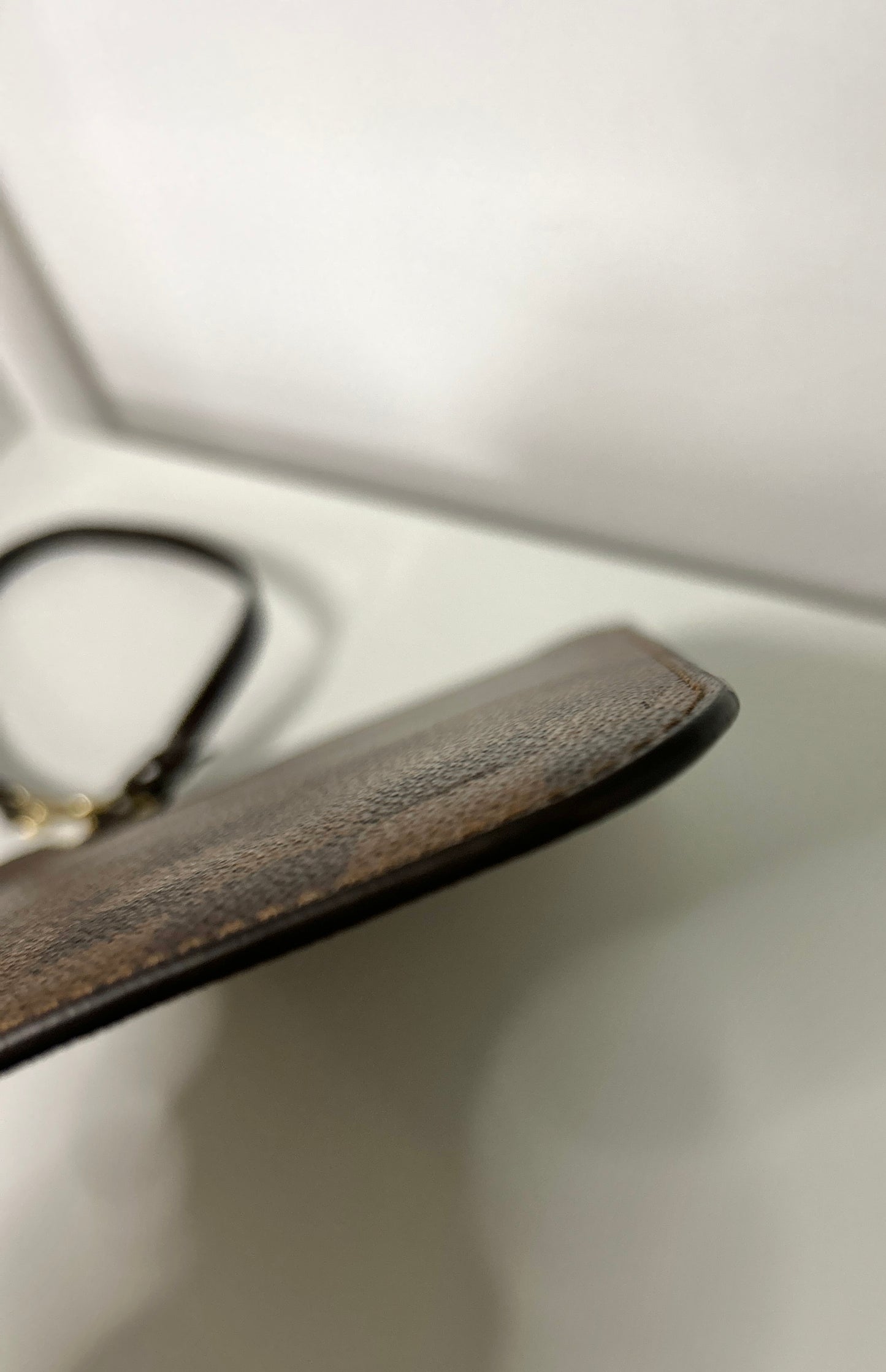 Louis Vuitton Damier Ebene Pochette MM size
