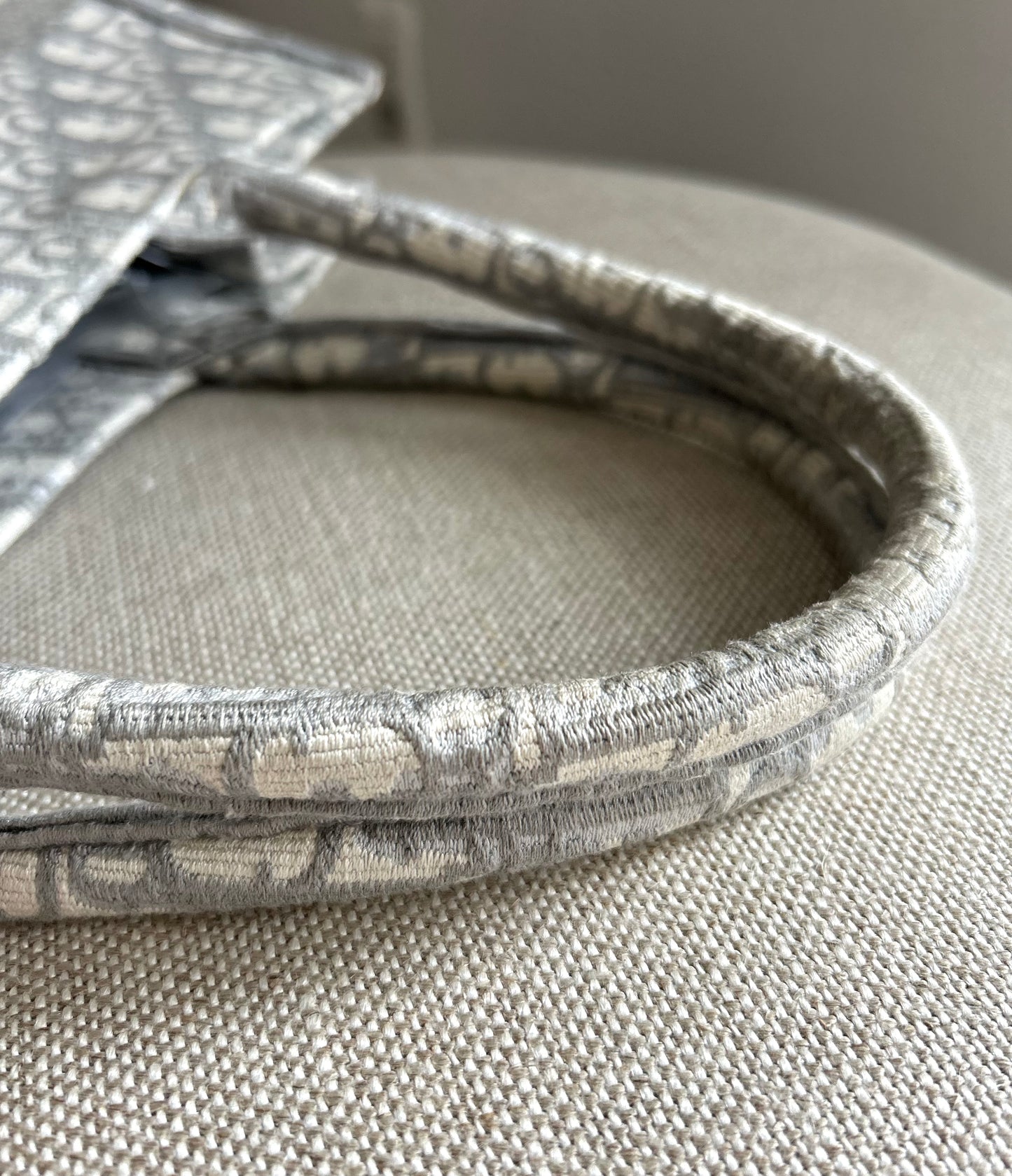 Dior Medium Book Tote, Oblique Embroidered