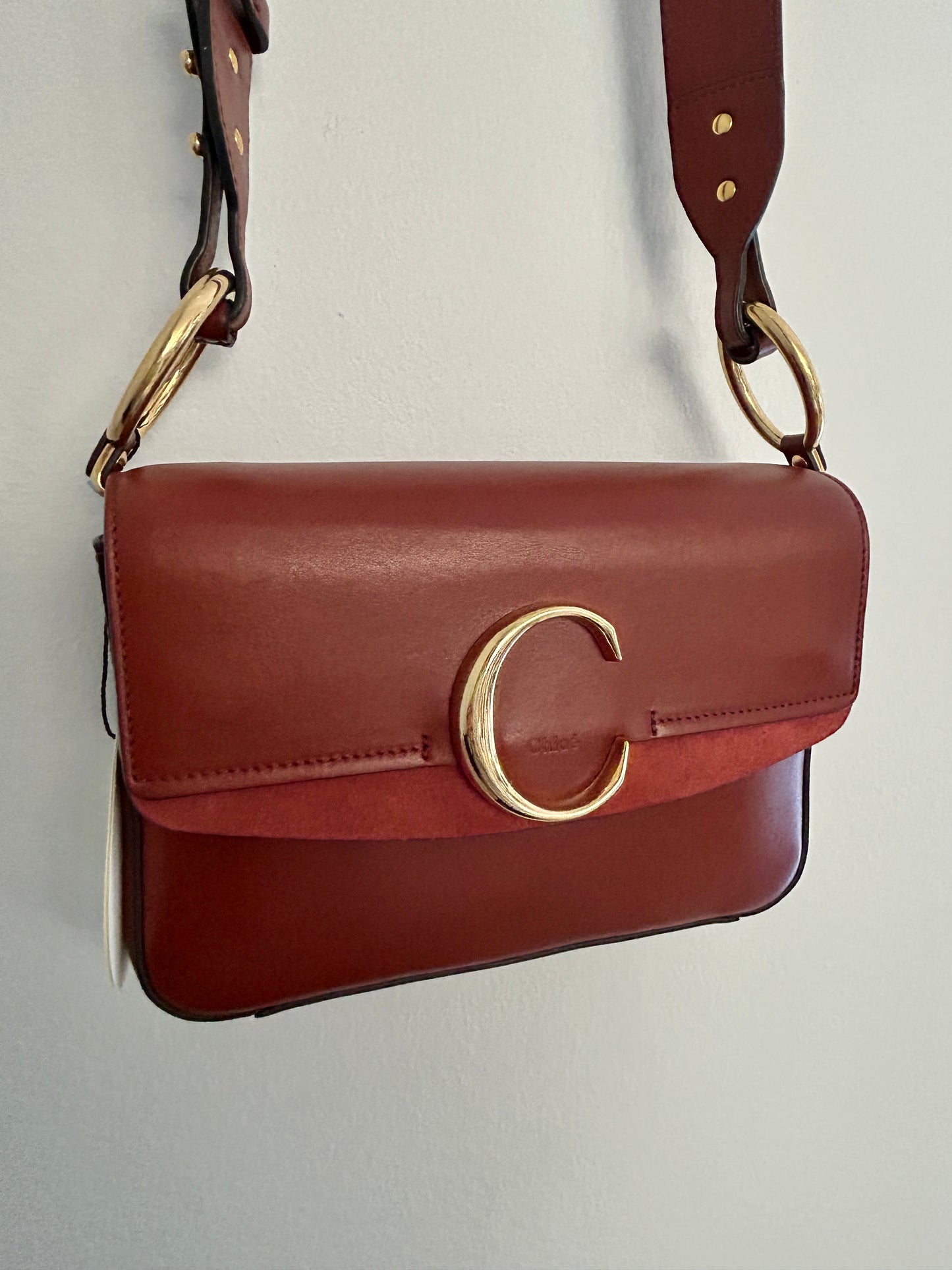 Chloe C Double Carry Bag Leather Small