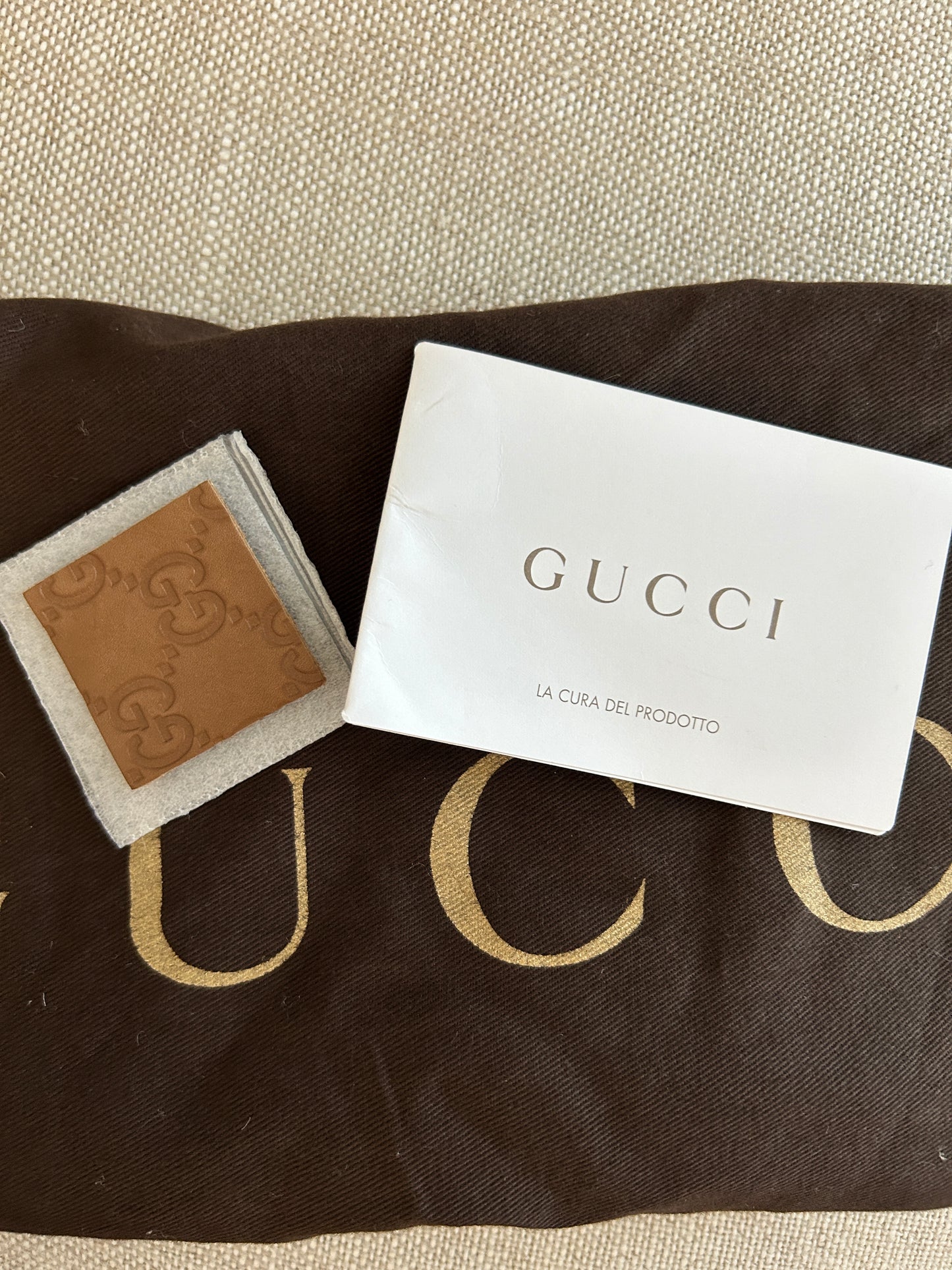 Gucci Brown Guccissimma Leather Twins Hobo