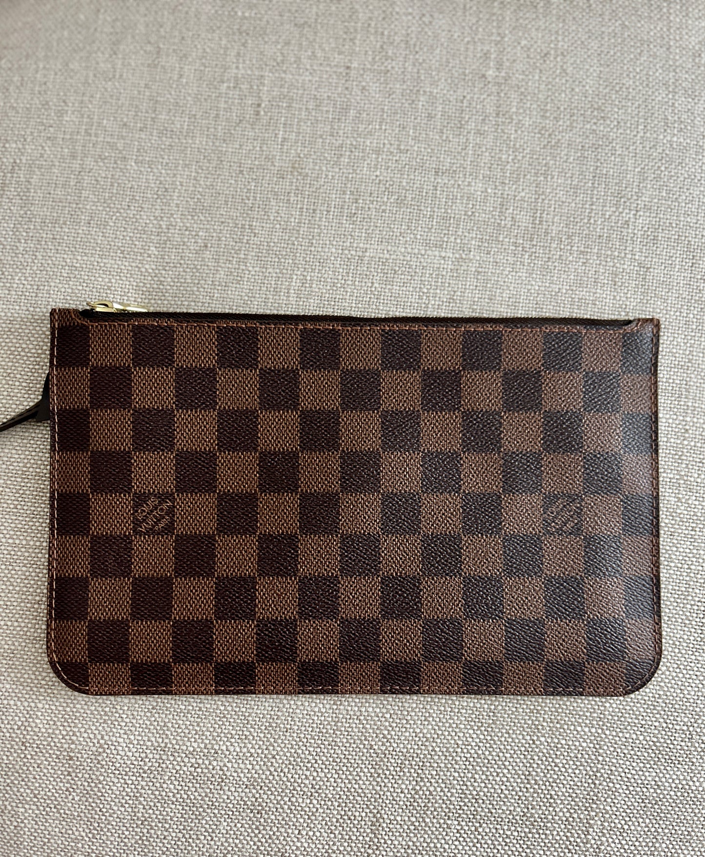 Louis Vuitton Neverfull MM in Eben /with Pochette (pouch)