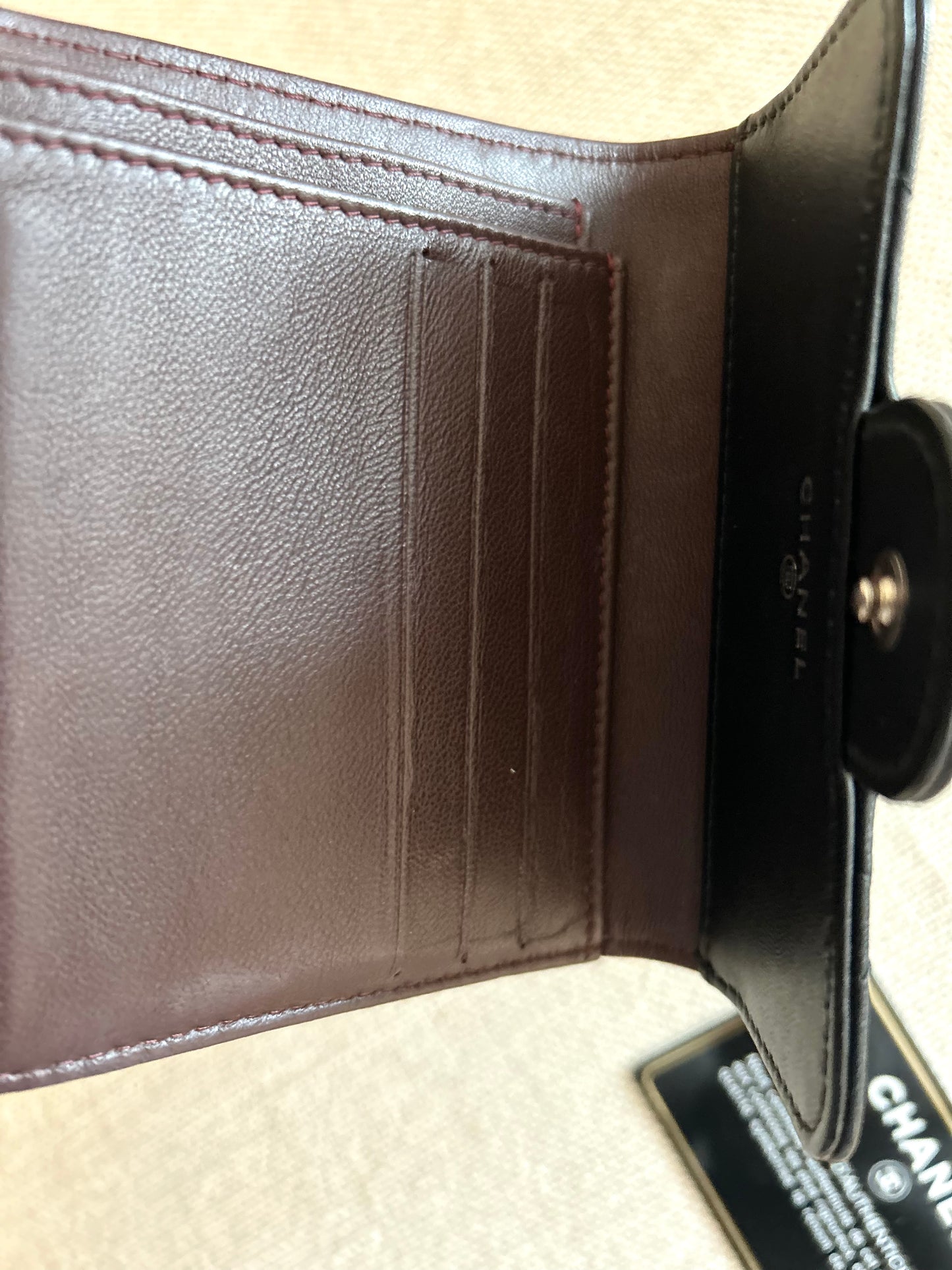 Chanel Lambskin Short Wallet
