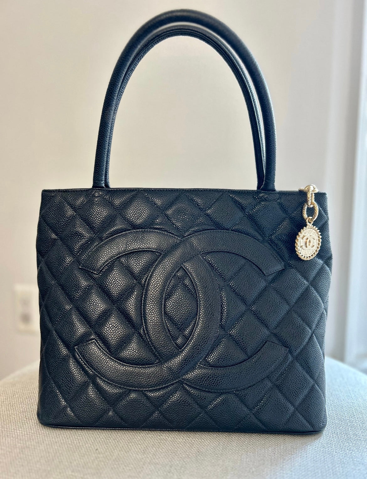 Chanel Medallion Tote (Gold Hardware)