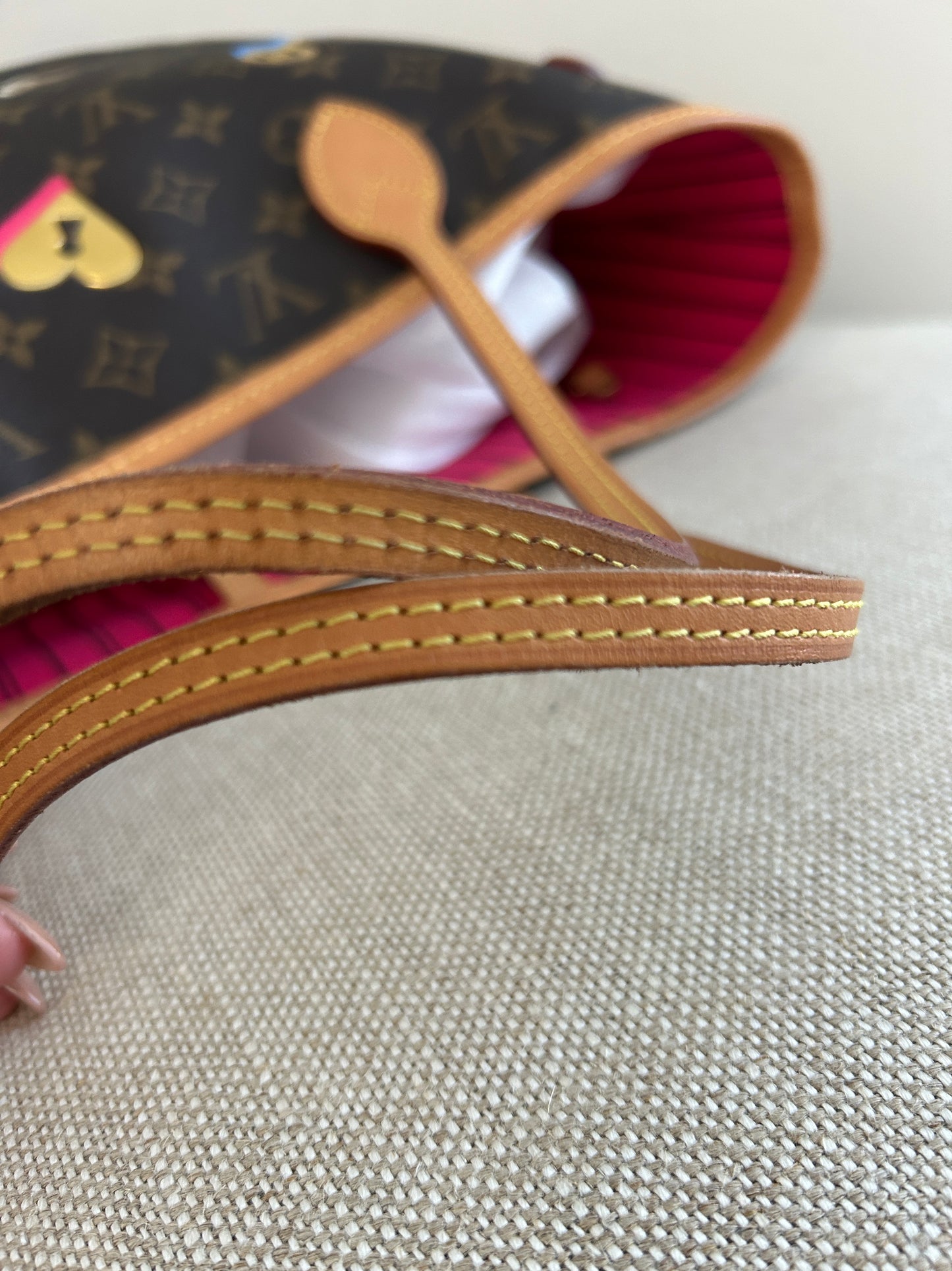 Louis Vuitton Neverfull Limited Edition Love Lock Monogram MM