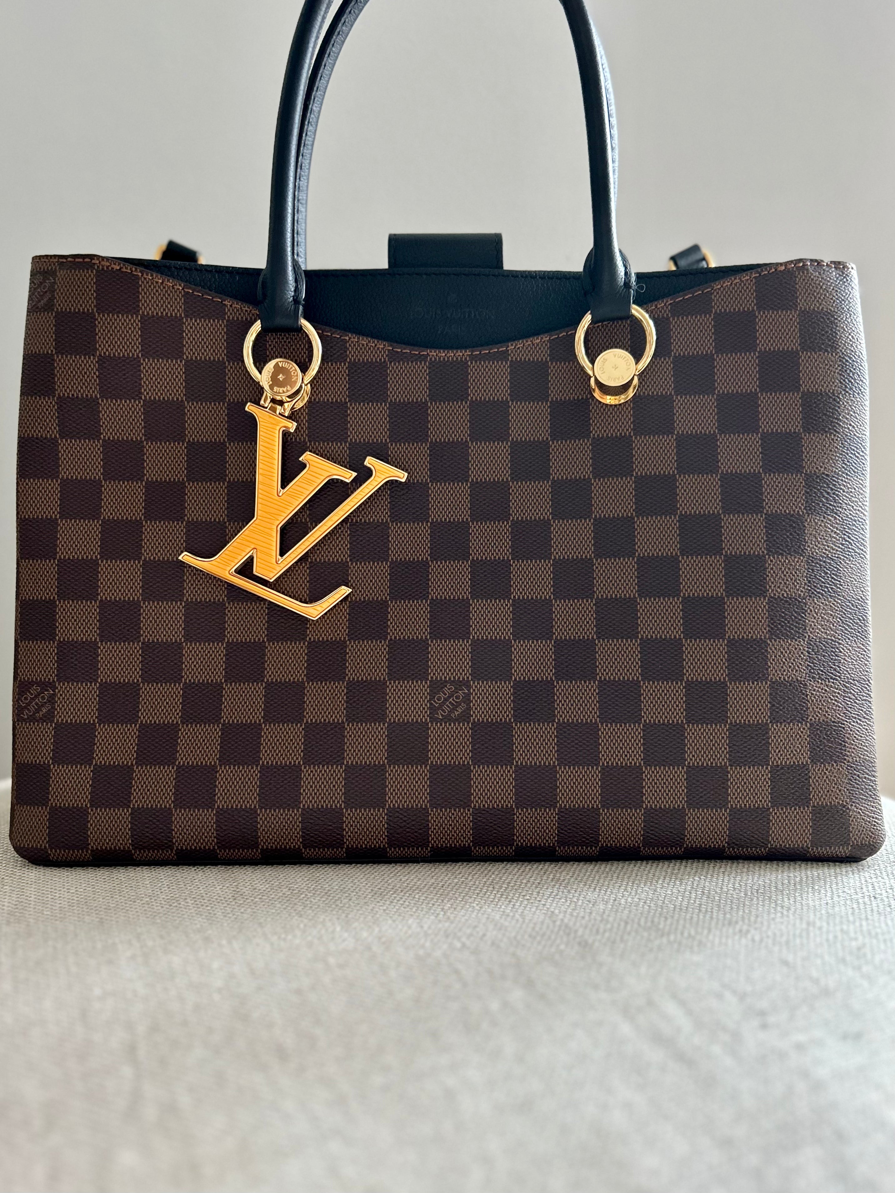 Louis Vuitton Riverside, Canvas, Damier Ebene/Noir GHW - Laulay Luxury