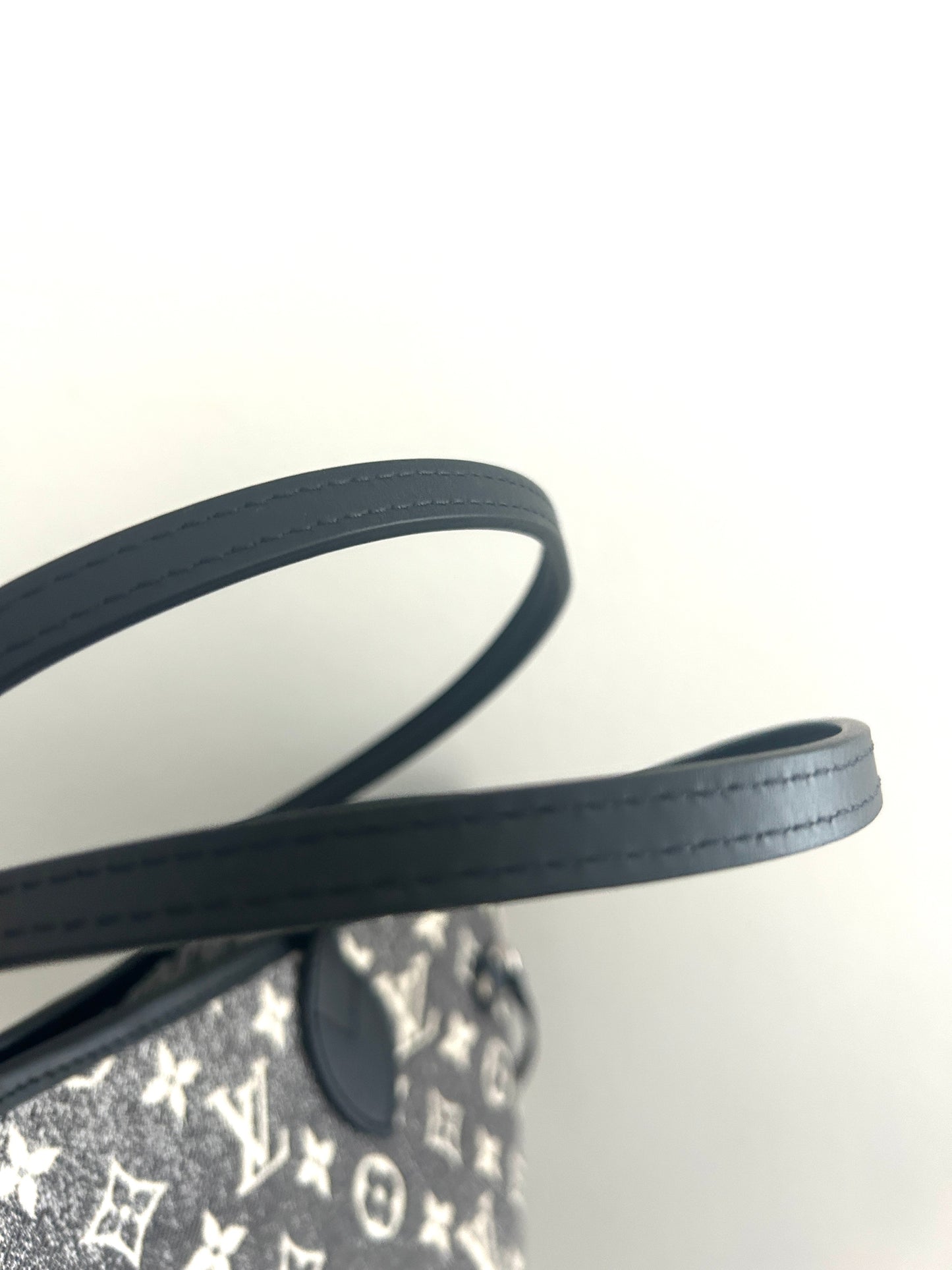 Louis Vuitton Denim Monogram Jacquard Neverfull MM Grey/Black