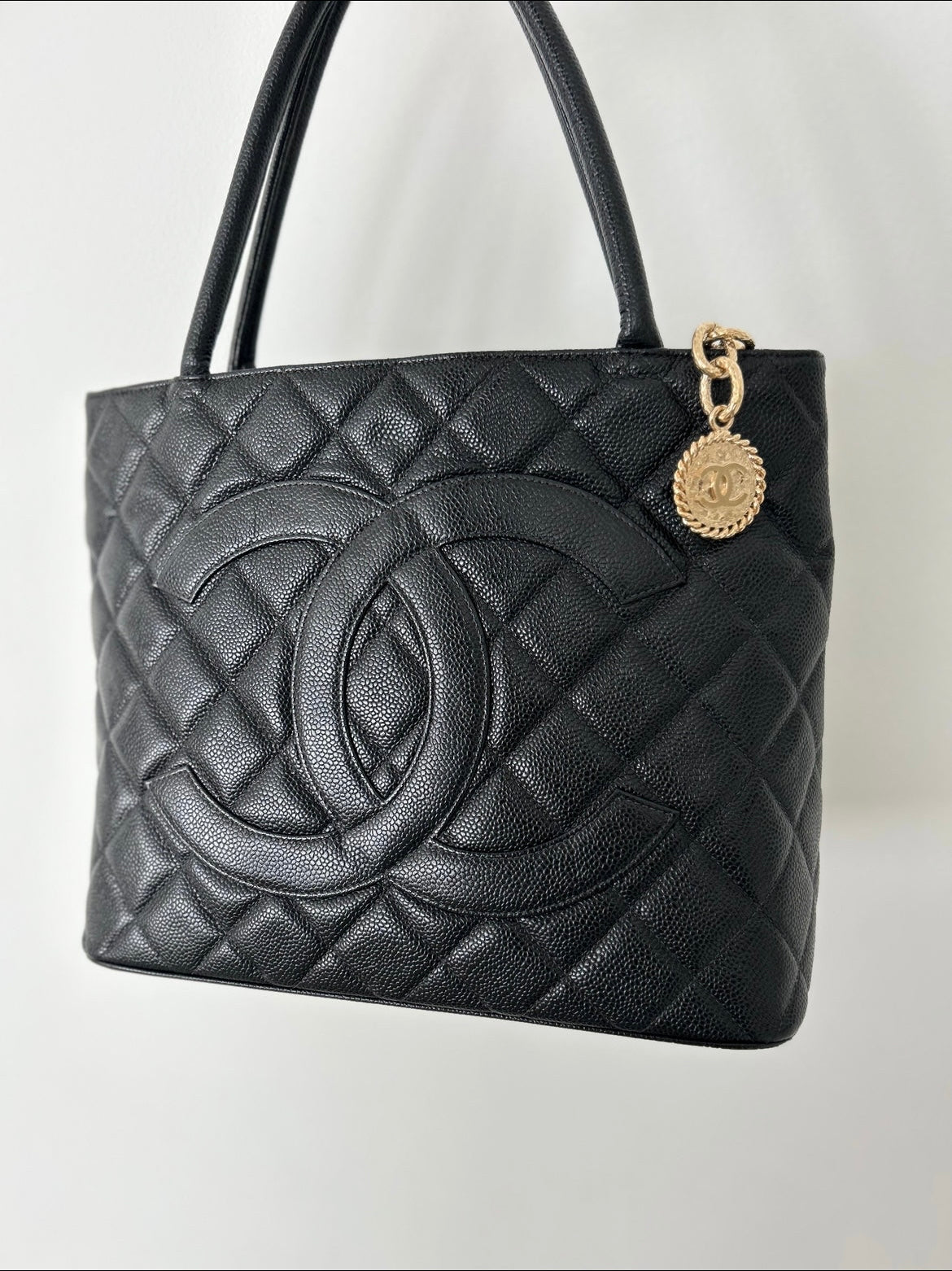 Chanel Medallion Tote (Gold Hardware)