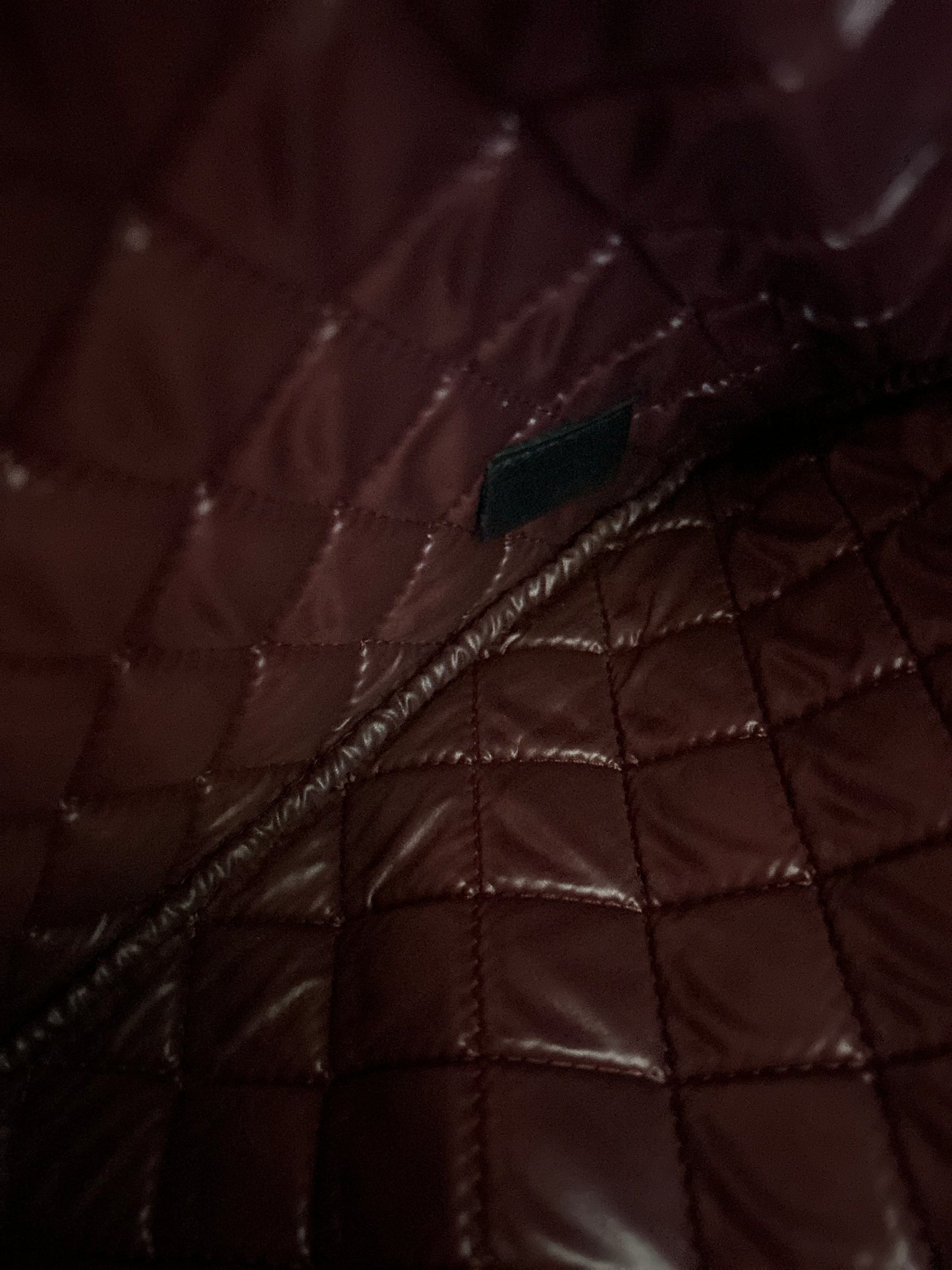 Chanel Lambskin Diamond Quilt Clutch / Pouch