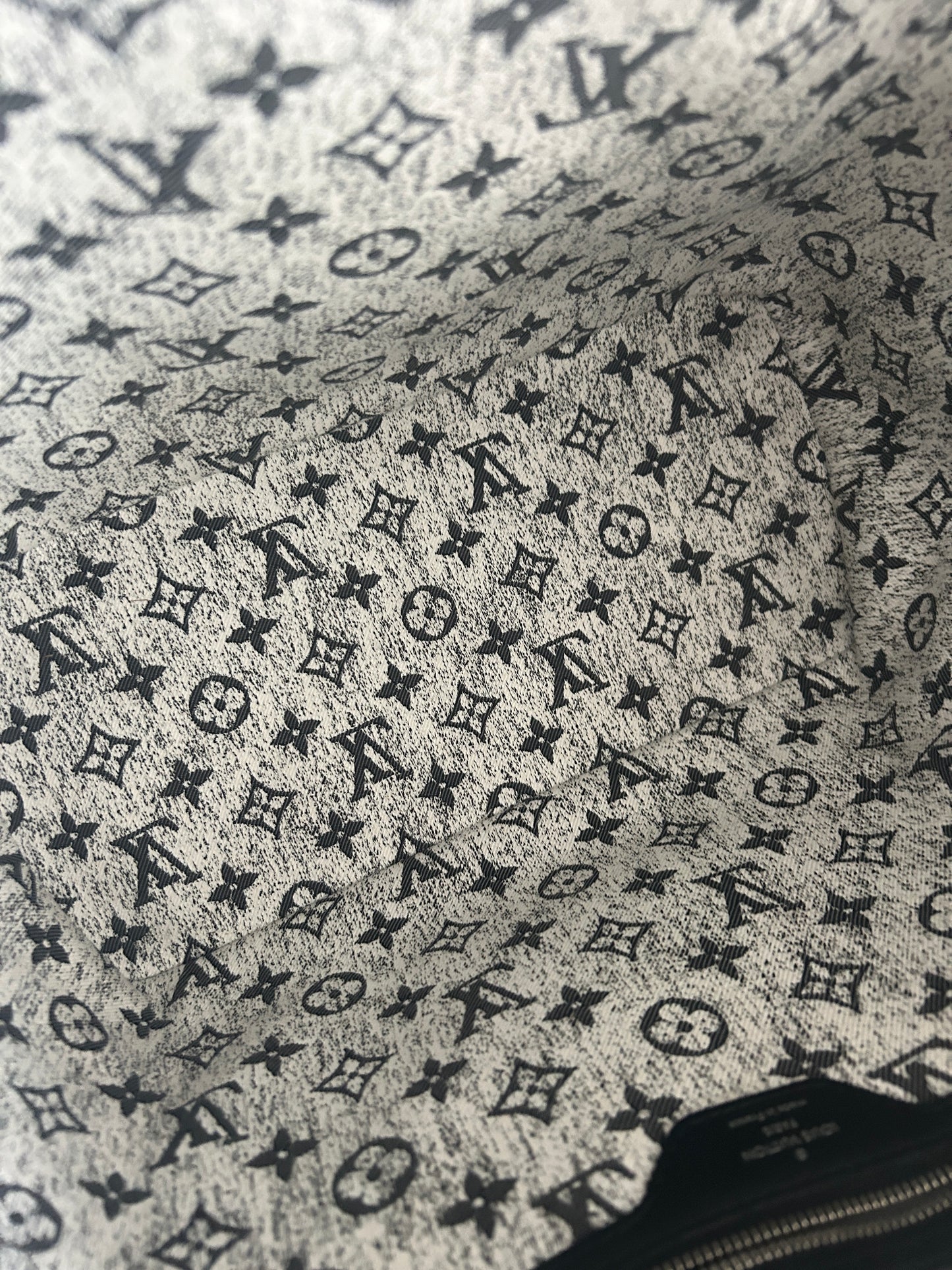 Louis Vuitton Denim Monogram Jacquard Neverfull MM Grey/Black