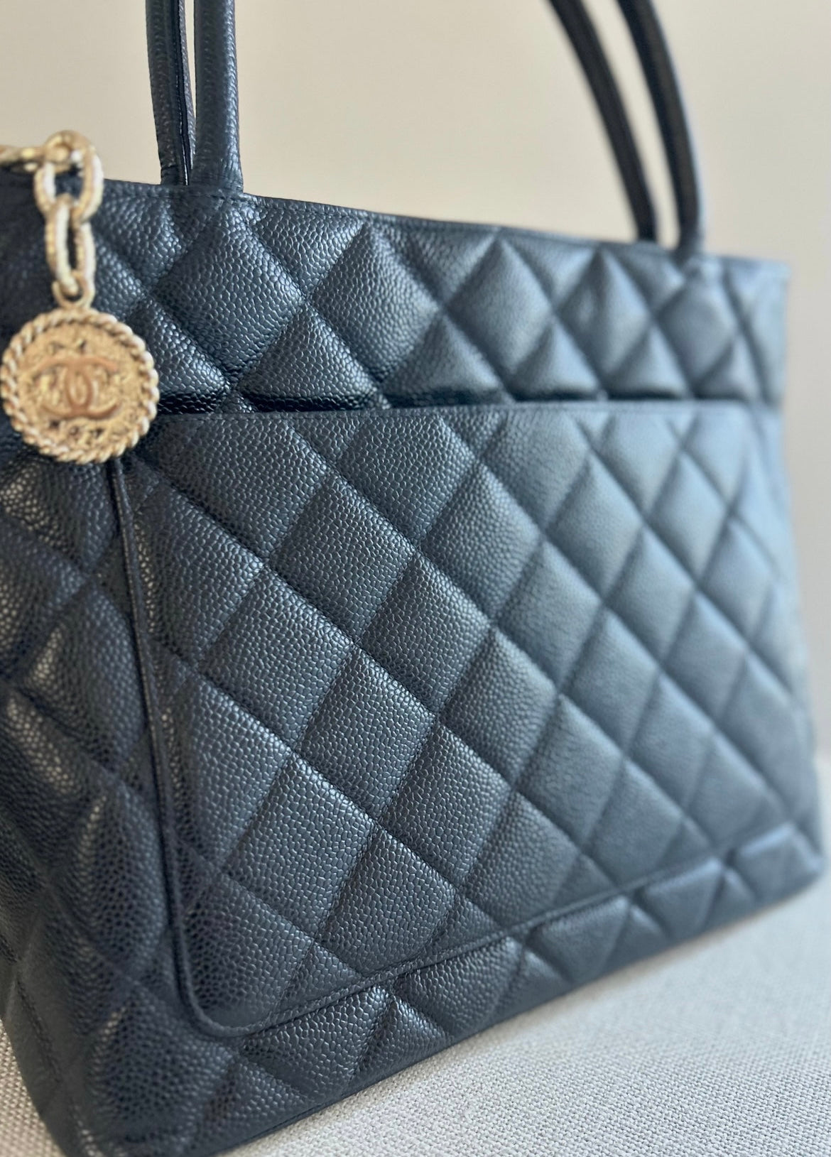 Chanel Medallion Tote (Gold Hardware)