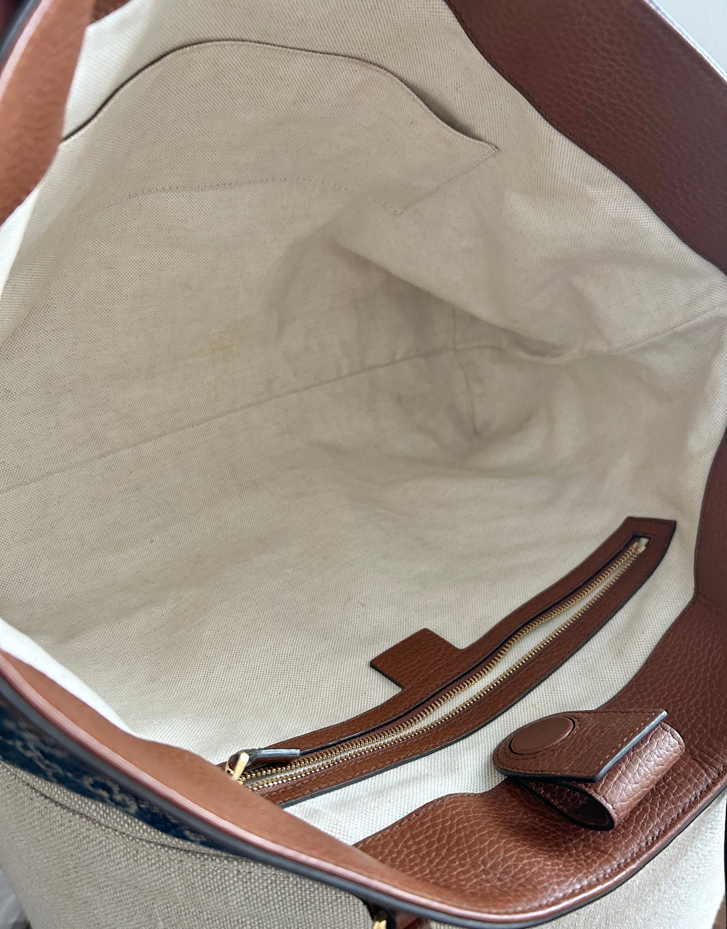 Gucci Ophidia Denim Tote