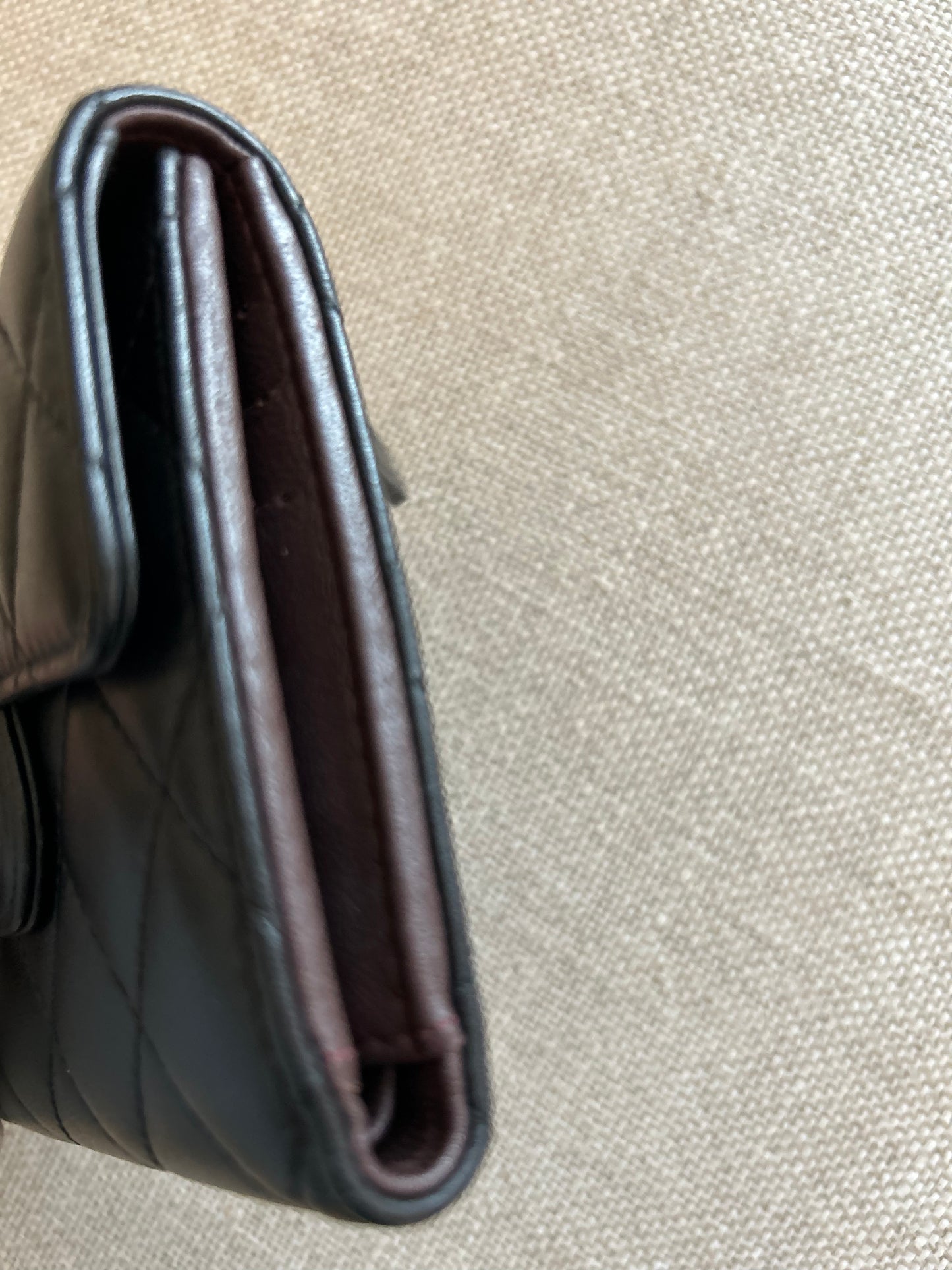 Chanel Lambskin Short Wallet