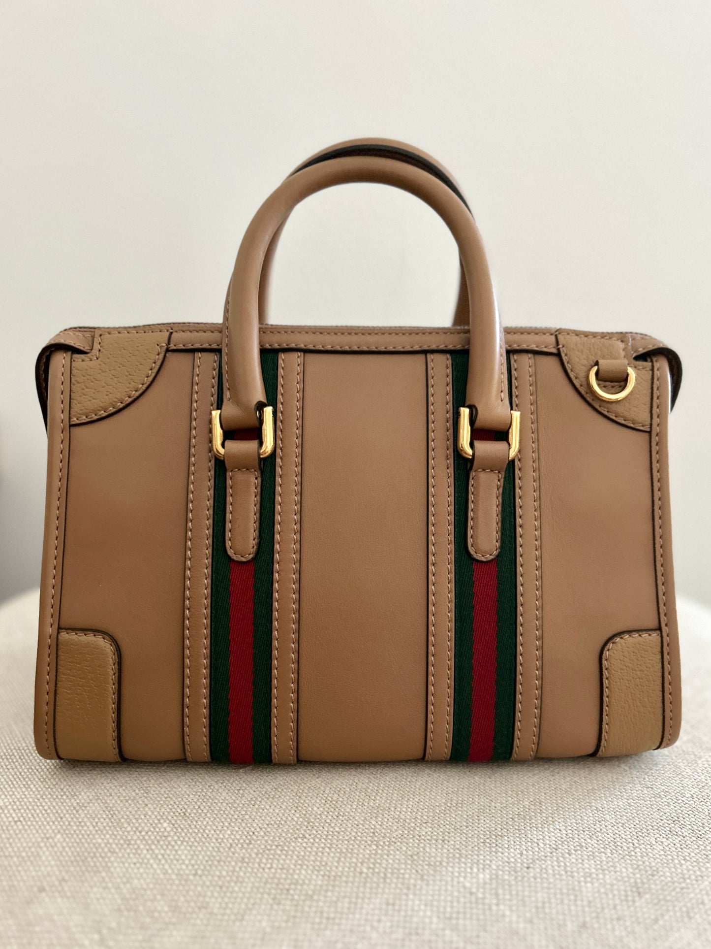 Gucci Bauletto Top Handle Bag Small (With Strap)