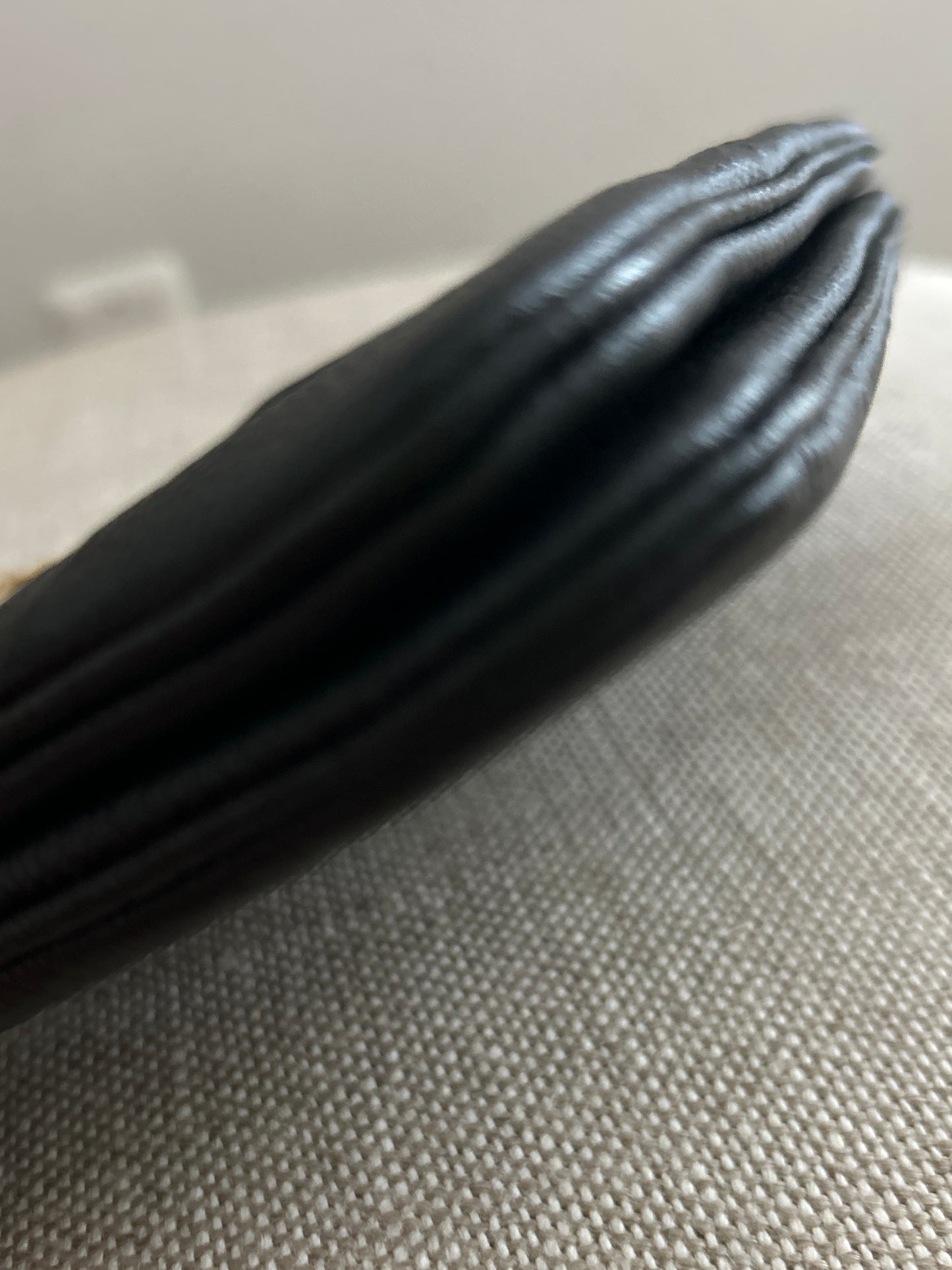 Louis Vuitton Empreinte Double Zip Pochette Black