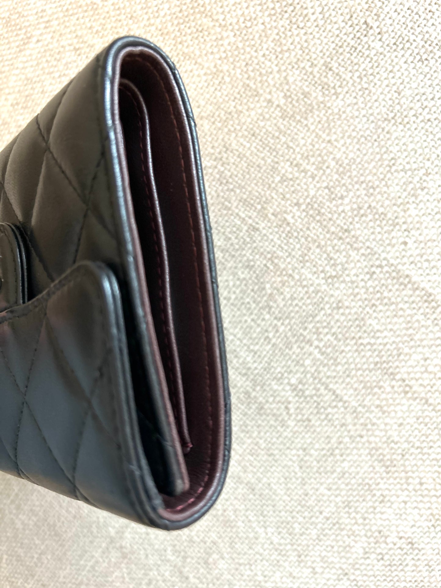 Chanel Lambskin Short Wallet