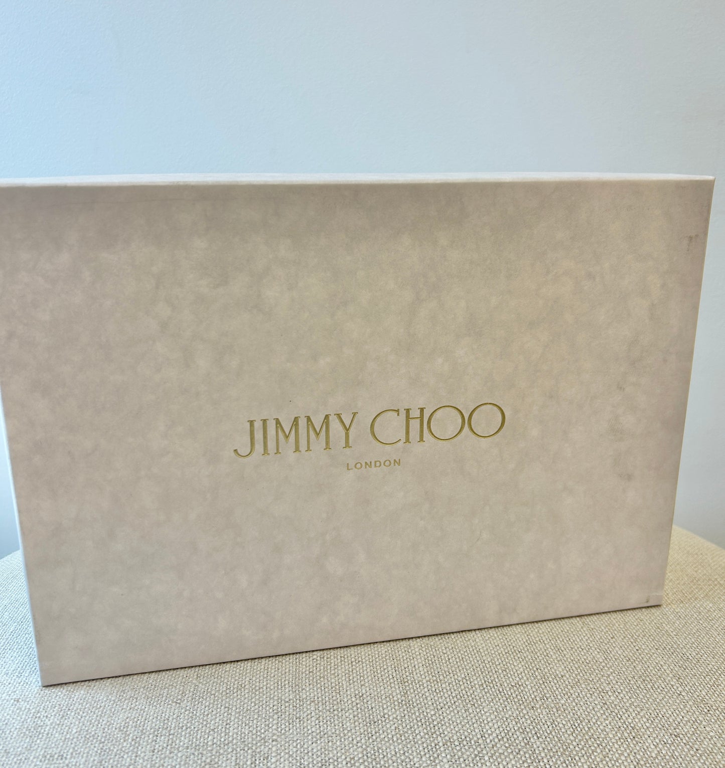 Jimmy Choo
Didi 45MM Herringbone Slingback Pumps -Brand New in Box Sz 38 1/2