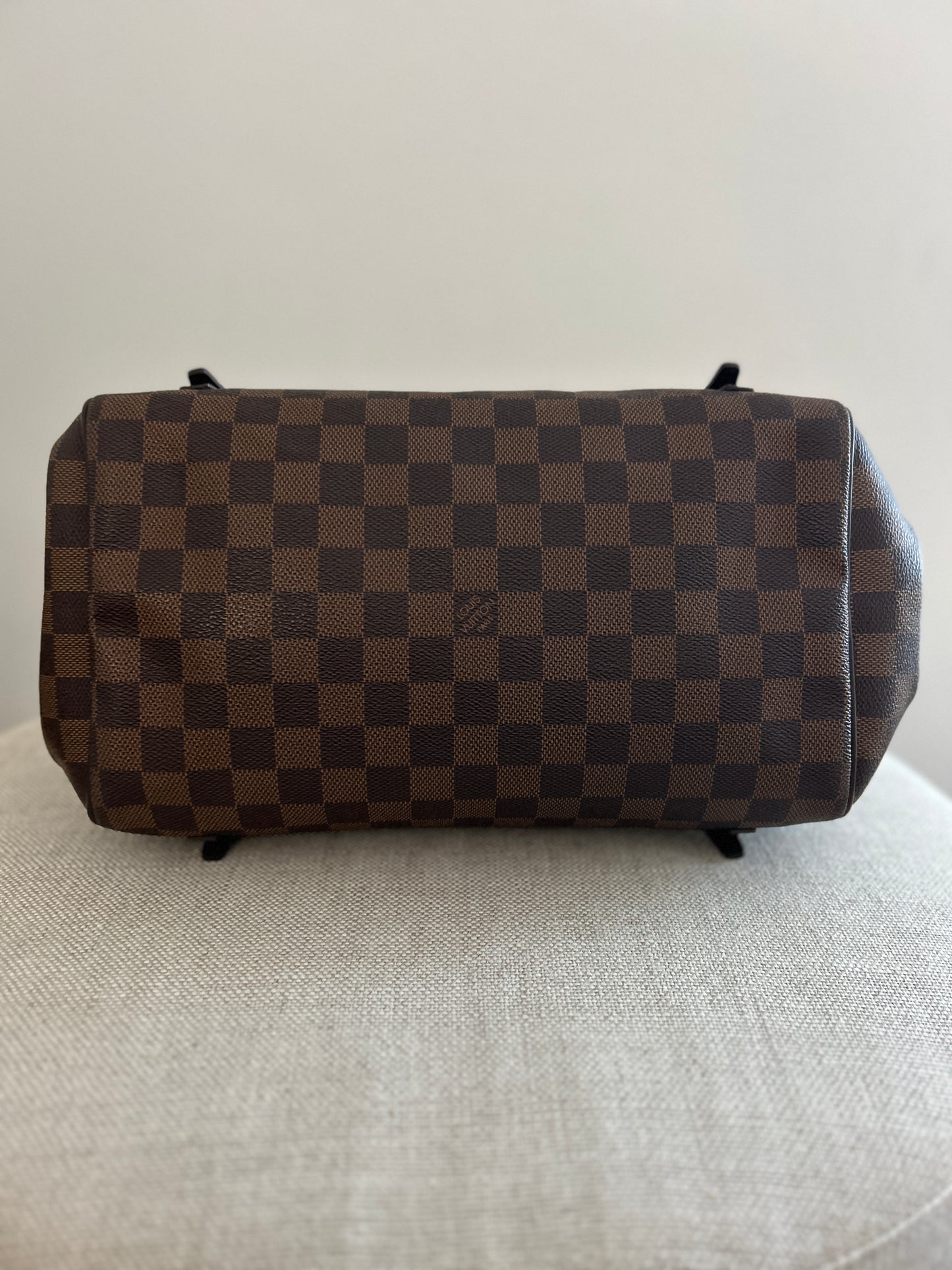 Louis Vuitton 
Rivington GM Danier Ebene Canvas Shoulder Bag