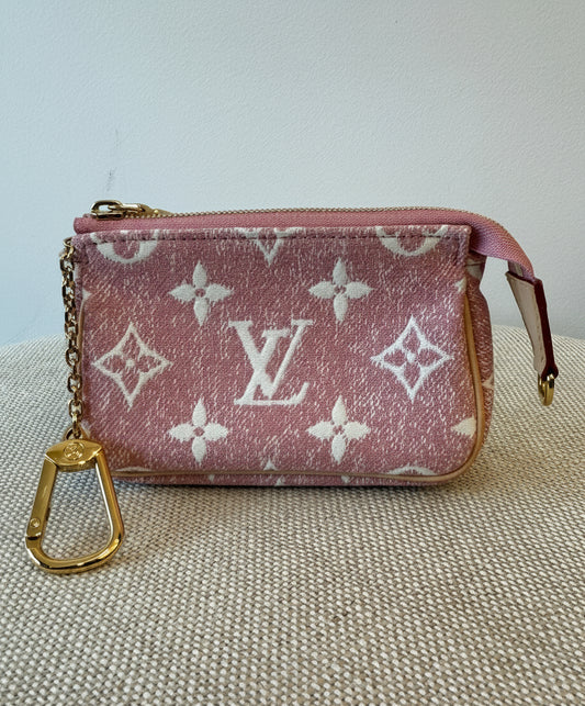 Louis Vuitton Denim Micro Pochette