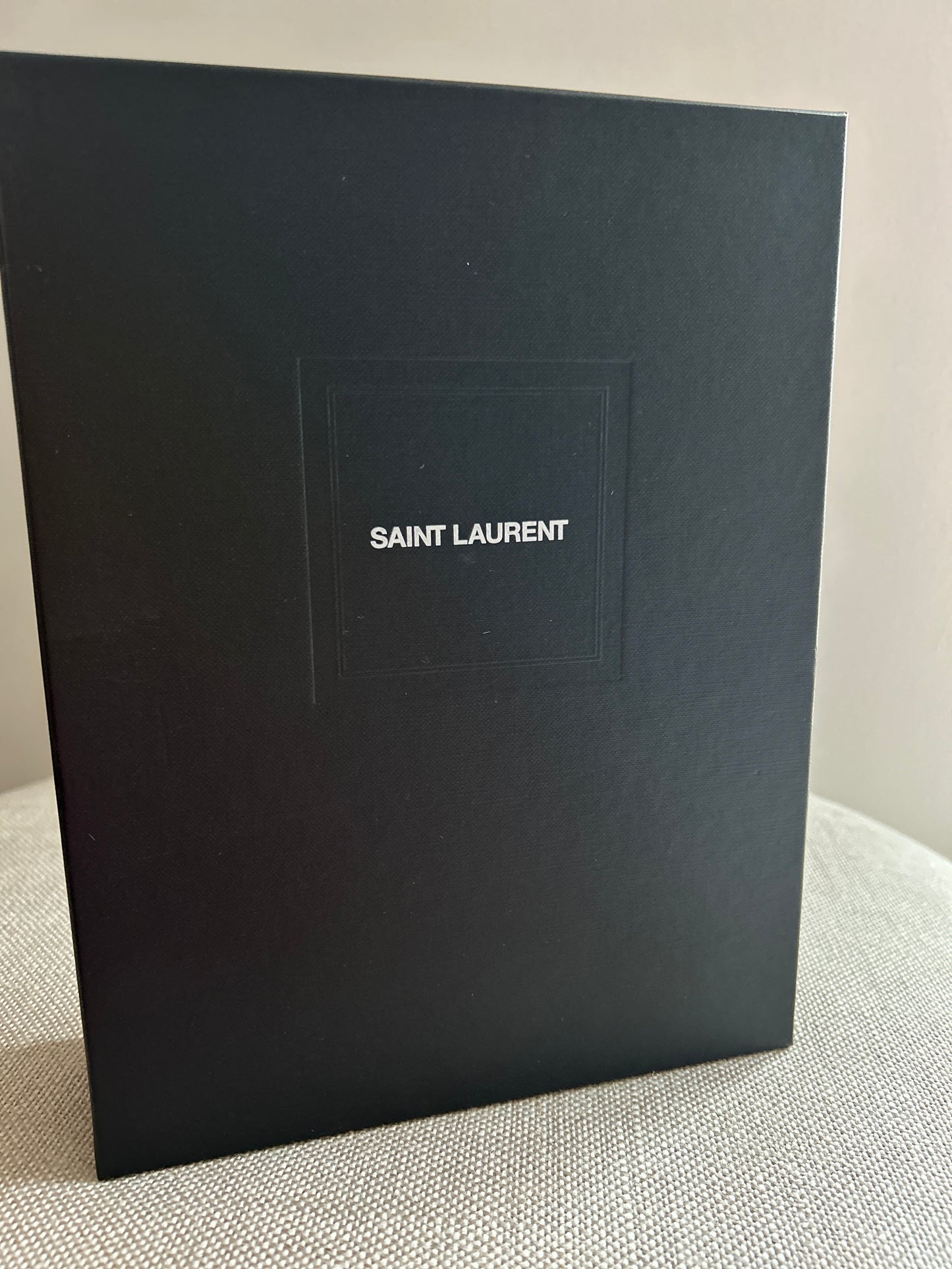 YSL Saint Laurent Cassandra Tri Metal Chain Wallet Bag