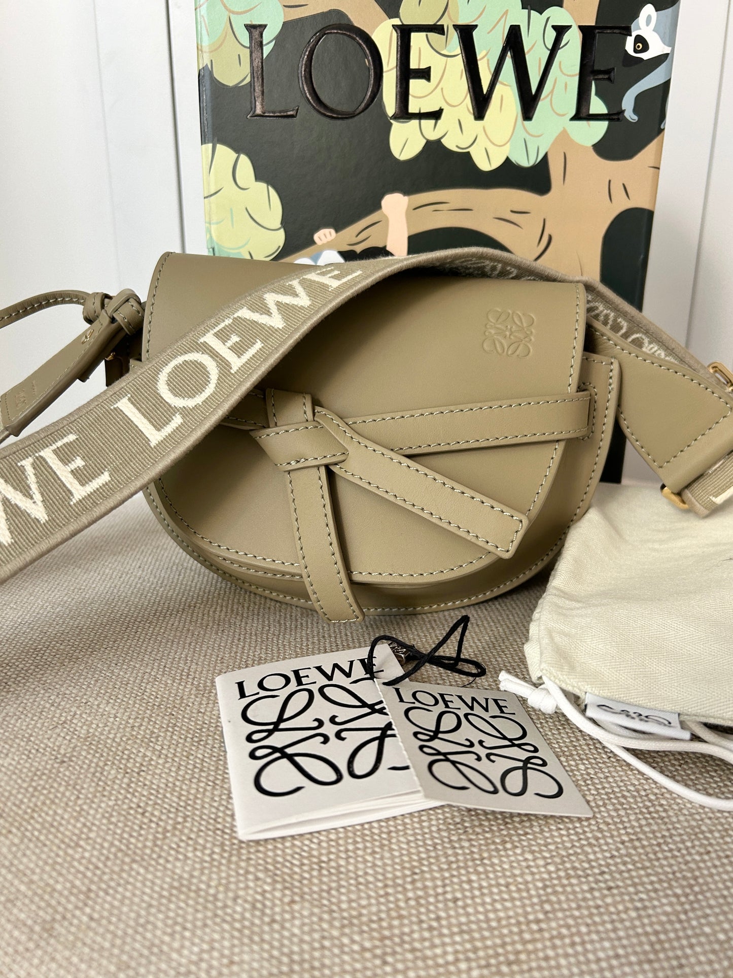 Loewe Mini Gate- Clay Green (newer model)