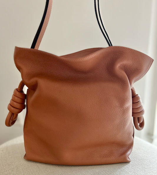 Loewe Flamenco Knot Bucket Bag