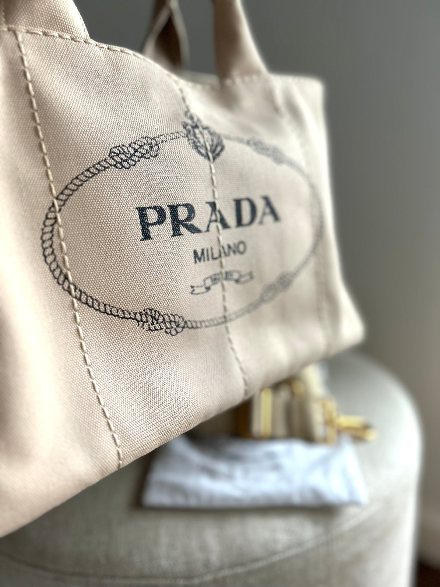 Prada Canapa Tote