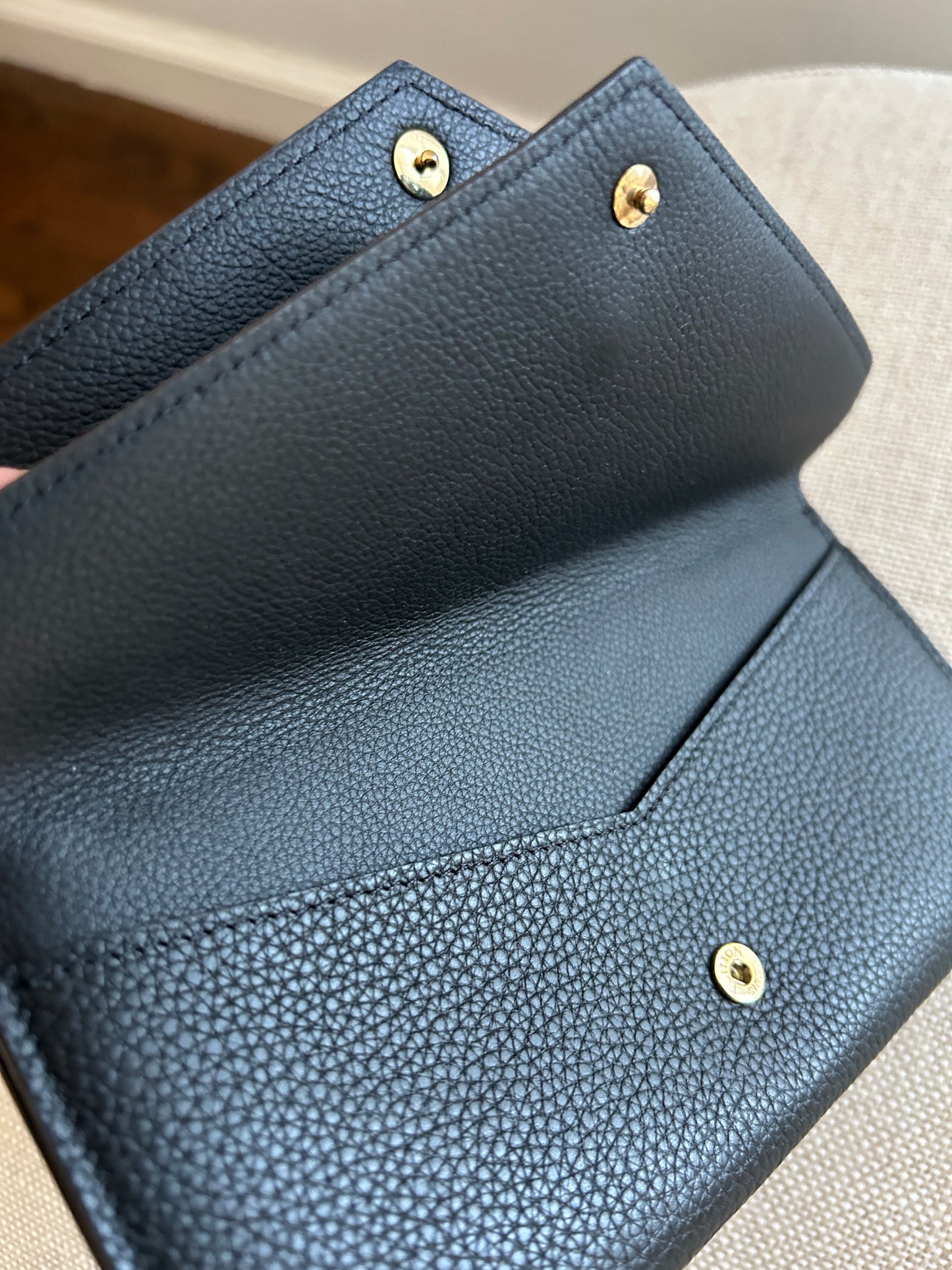 Louis Vuitton “Double V “ Wallet Black