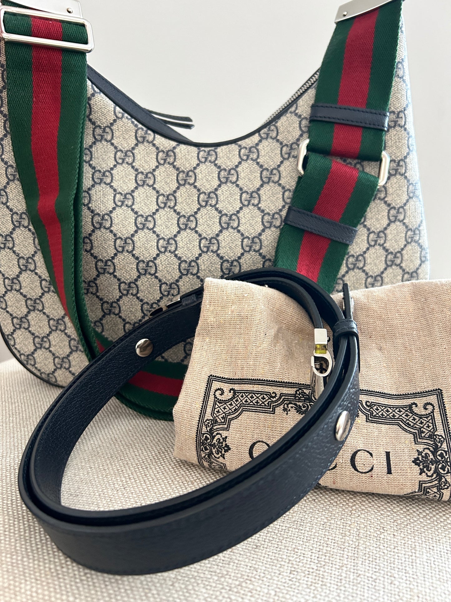 Gucci Attache Medium Shoulder Bag