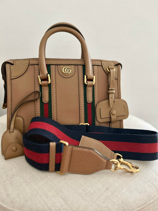 Gucci Bauletto Top Handle Bag Small (With Strap)