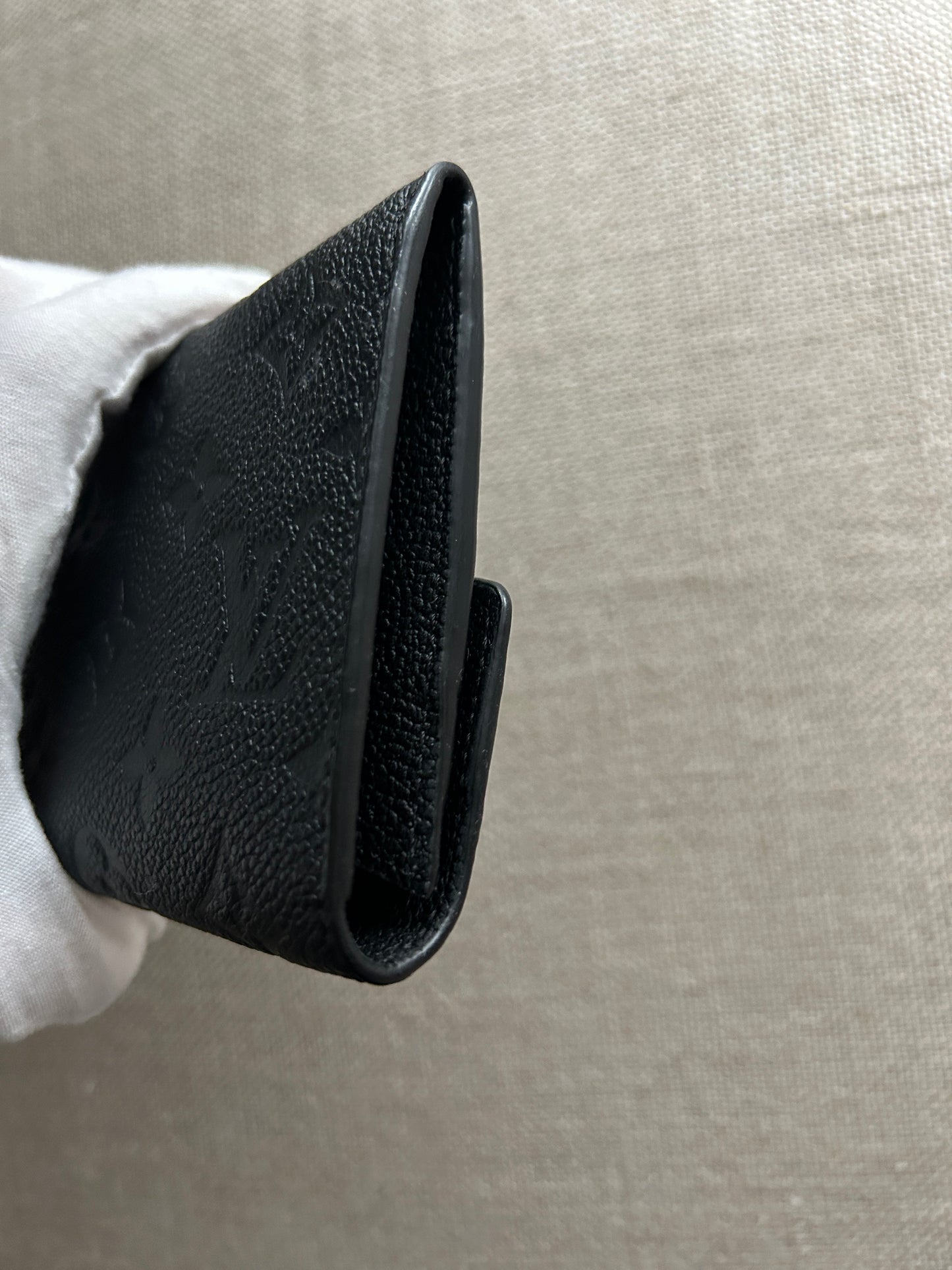 Louis Vuitton Sarah Wallet in Black Empreinte