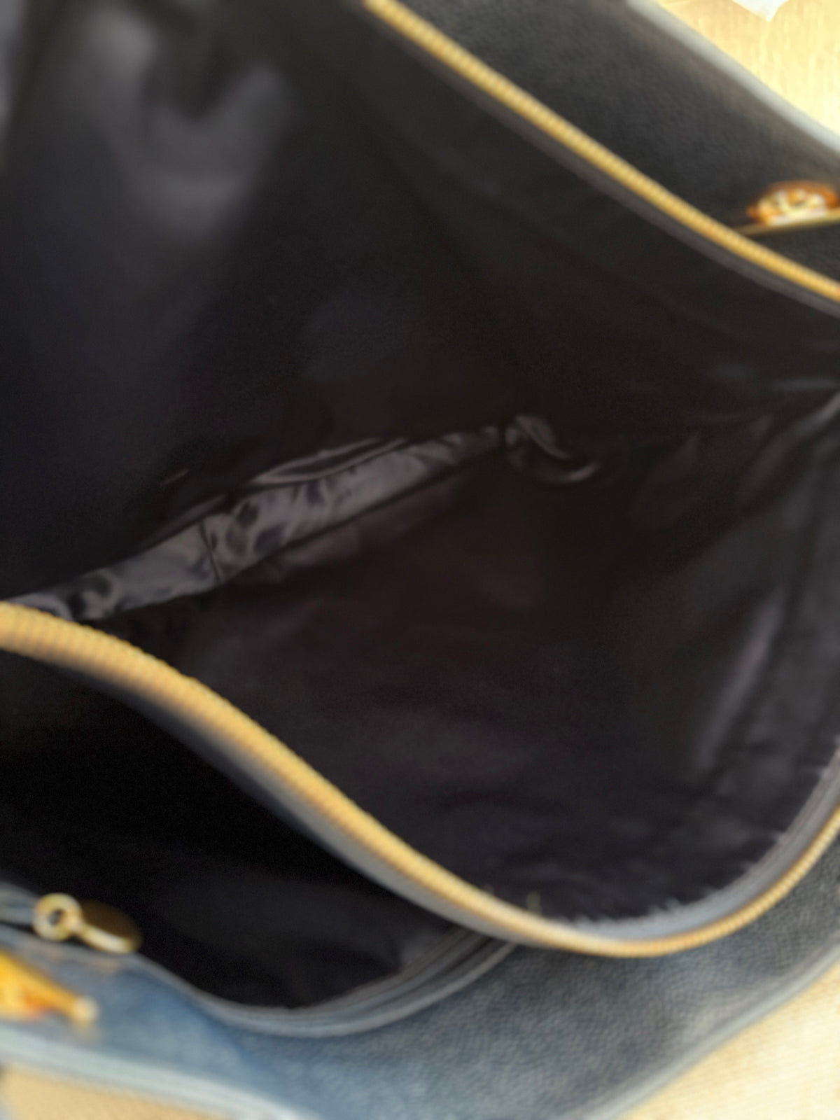 Chanel Vintage CC Logo Caviar
Tote - Rare Dark Navy / Midnight Blue - Gold Hardware - Circa 1994-1996