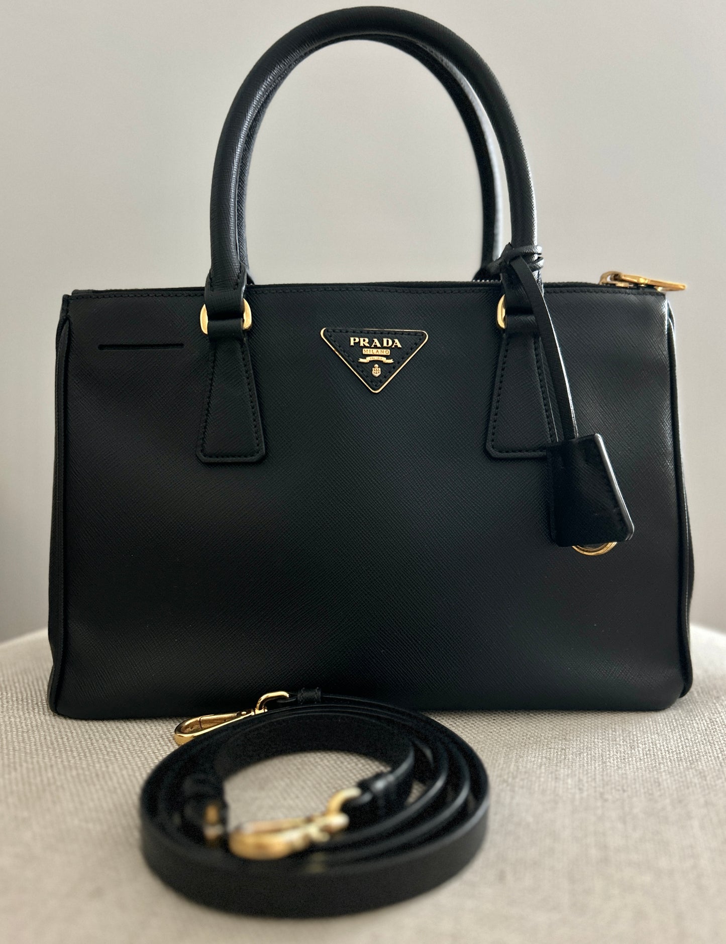 Prada Double Zip Galleria Medium