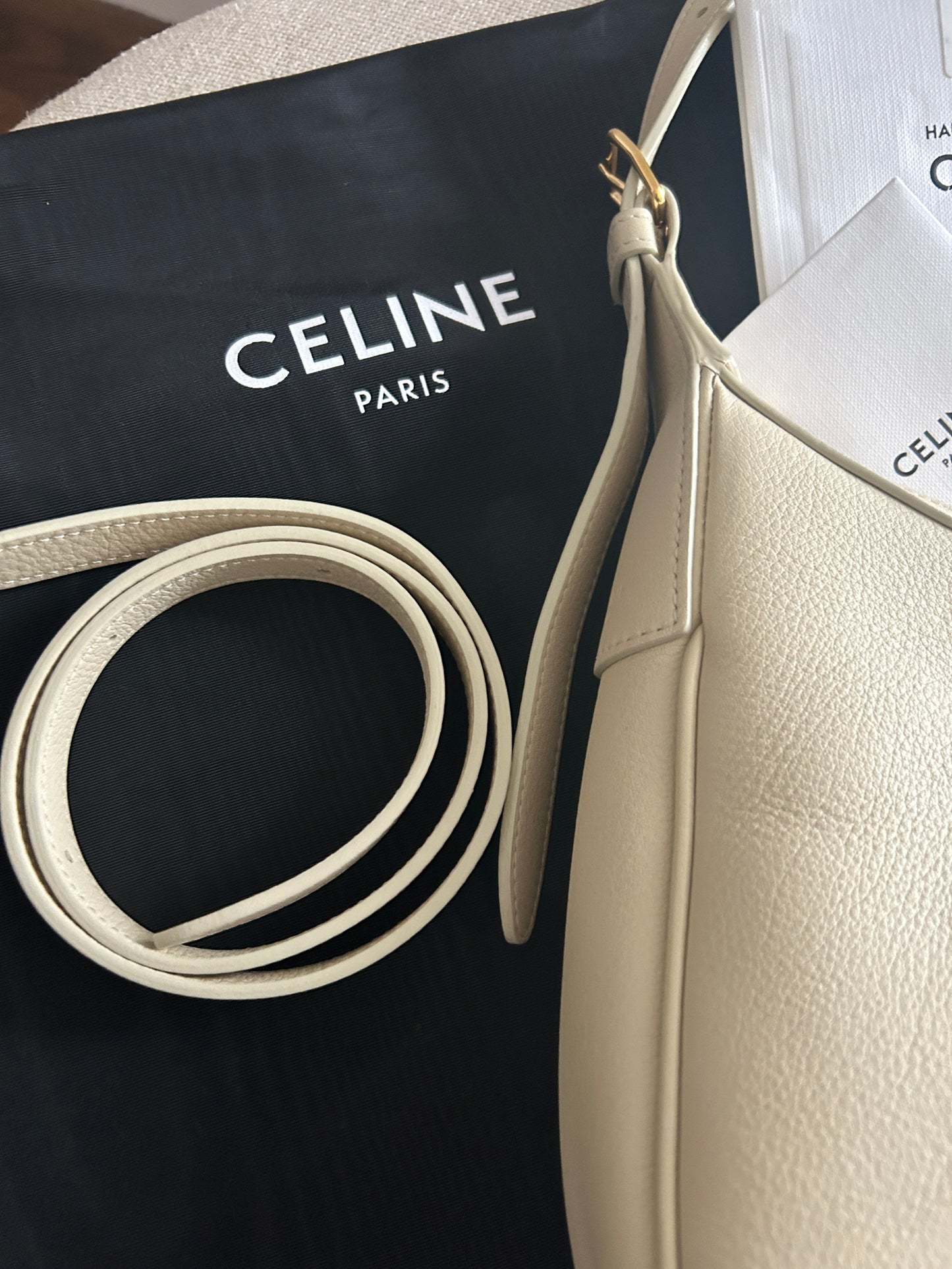 Small HELOÏSE Bag Cuir Triomphe In Supple Calfskin