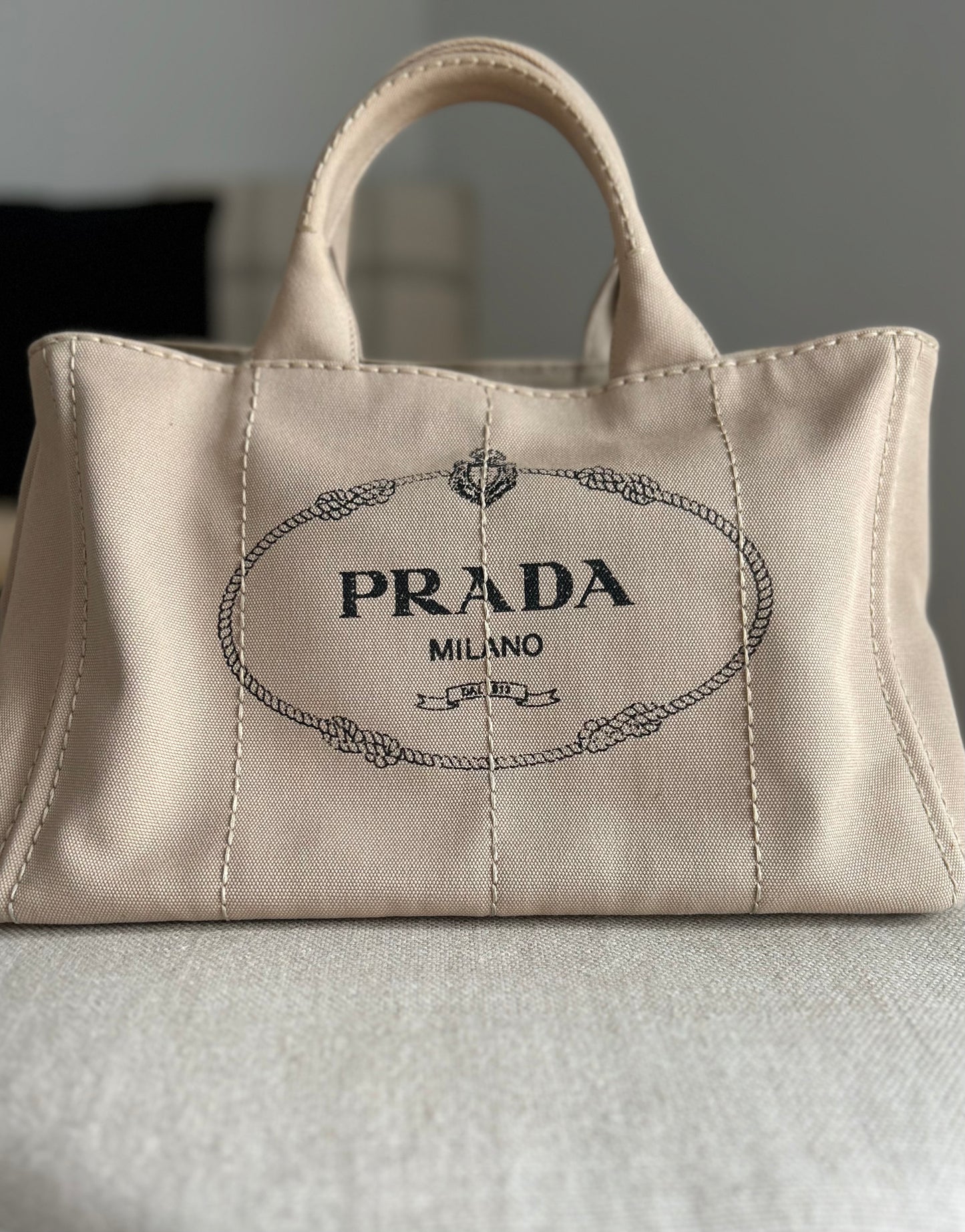 Prada Canapa Tote