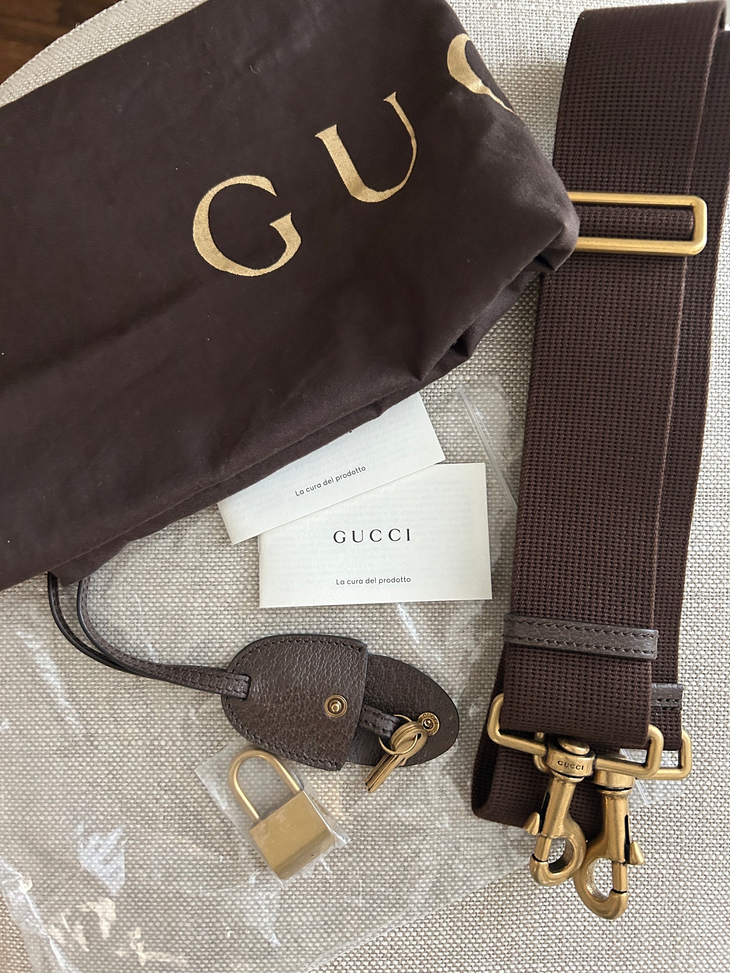 Gucci Savoy Carry On Duffle Bag GG Coated Canvas Medium - Unisex