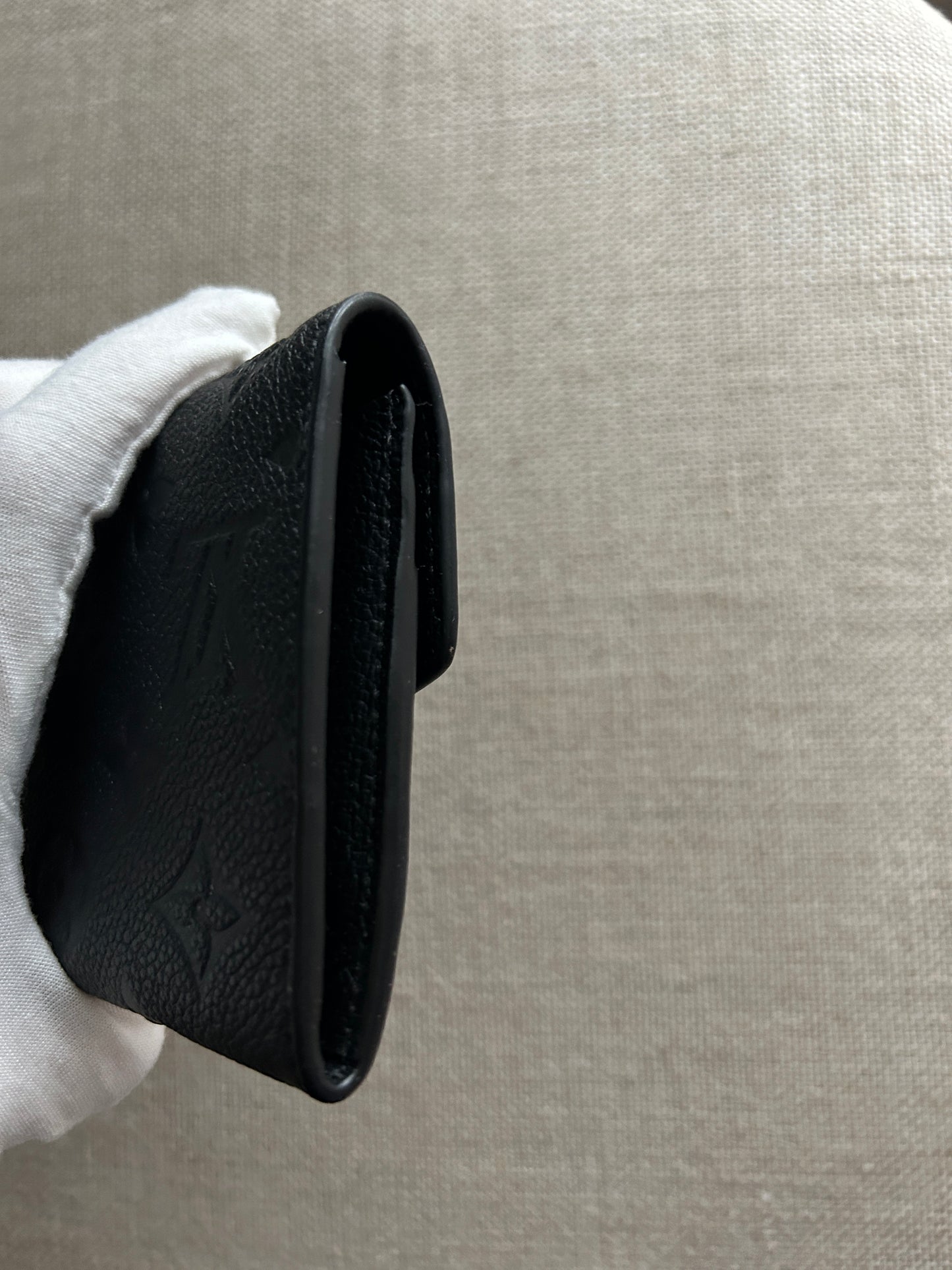 Louis Vuitton Sarah Wallet in Black Empreinte