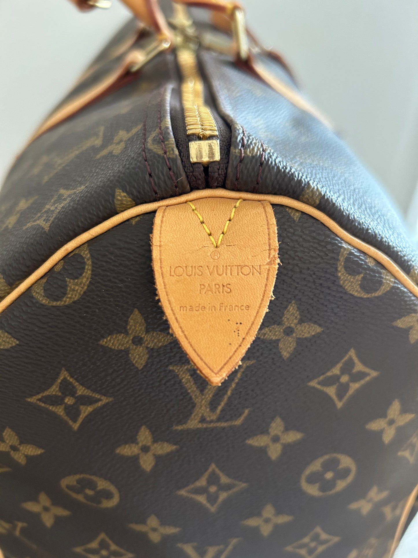 Vintage Louis Vuitton Monogram Keepall 50 Boston Travel Bag