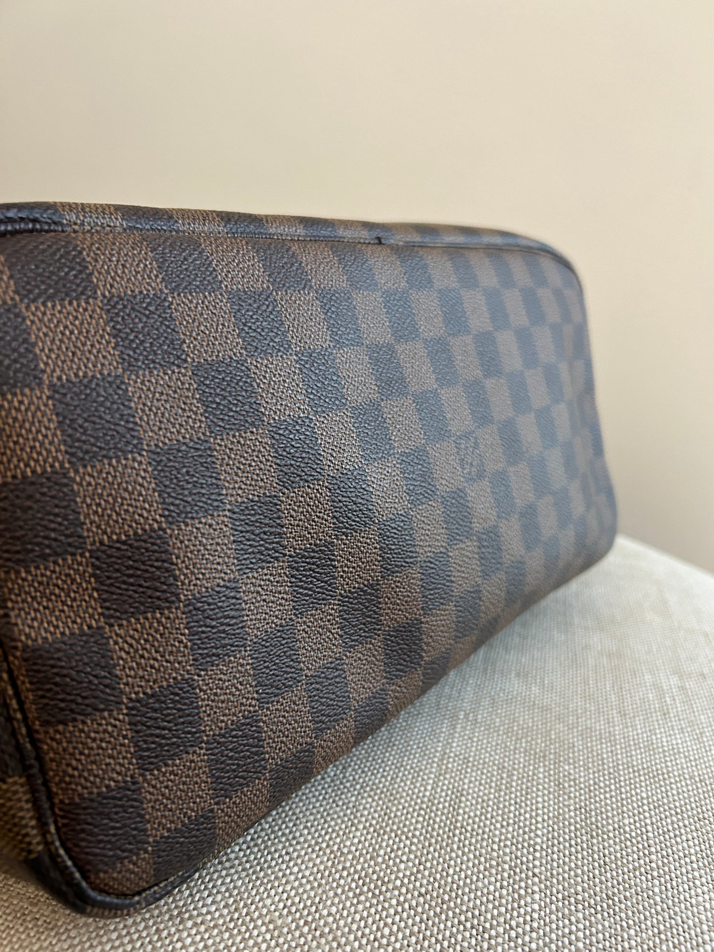 Louis Vuitton Neverfull Damier Ebene MM -Without Pochette (pouch)