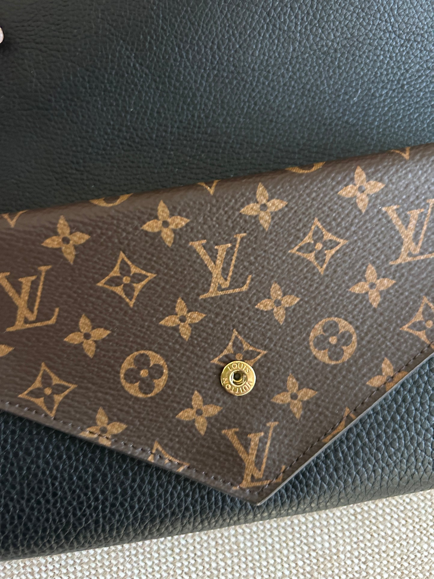 Louis Vuitton “Double V “ Wallet Black