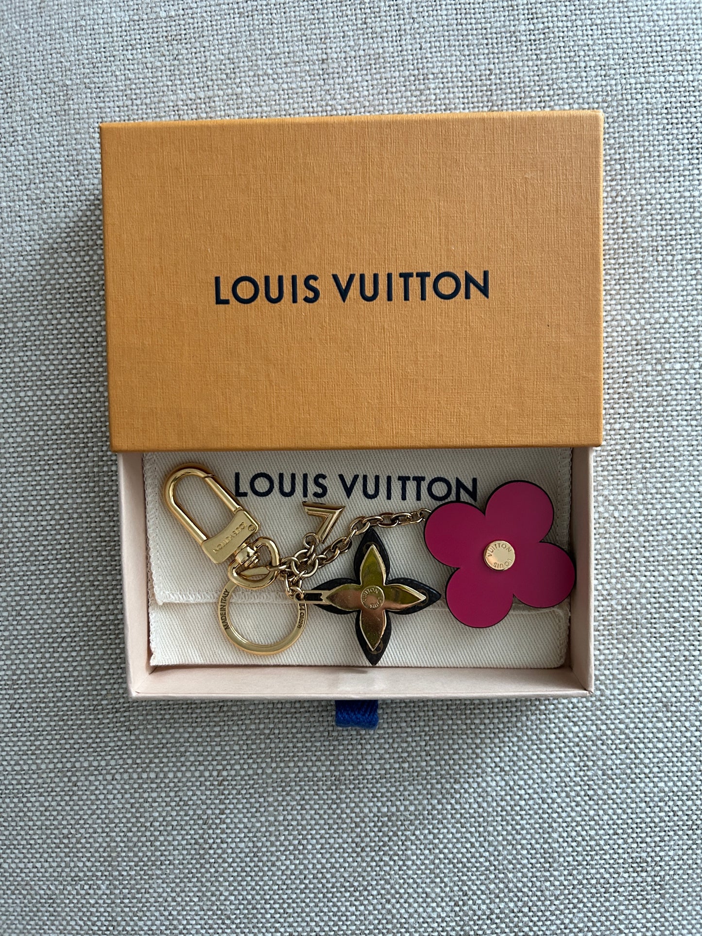 Louis Vuitton Blooming Flowers Bag Charm/Key Holder