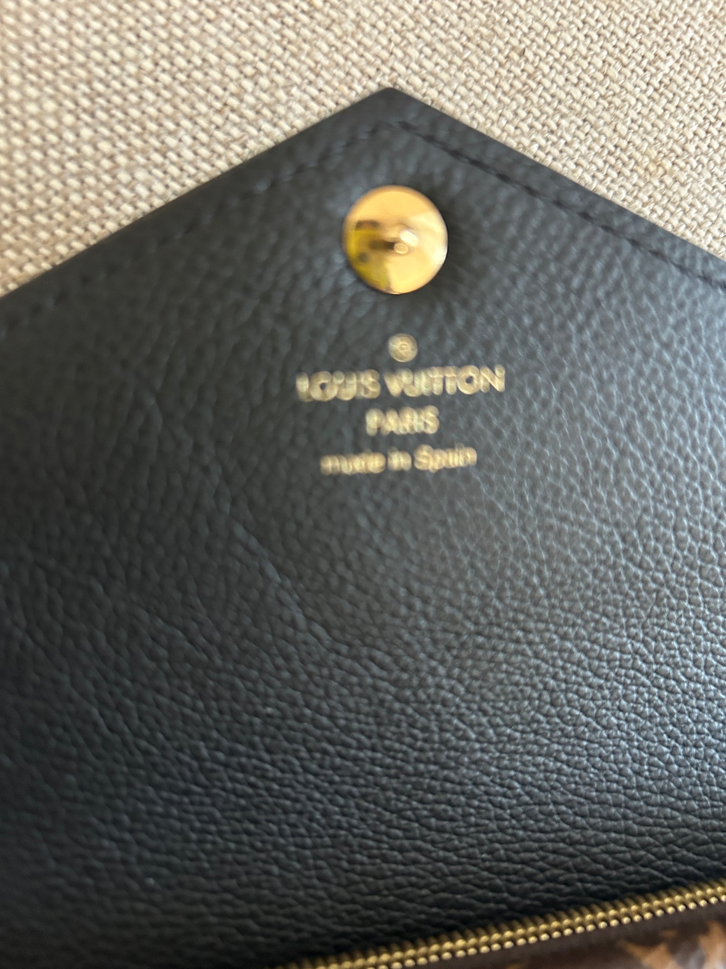 Louis Vuitton “Double V “ Wallet Black