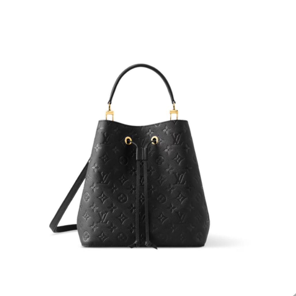 Louis Vuitton  NéoNoé MM Empreinte Leather - Black