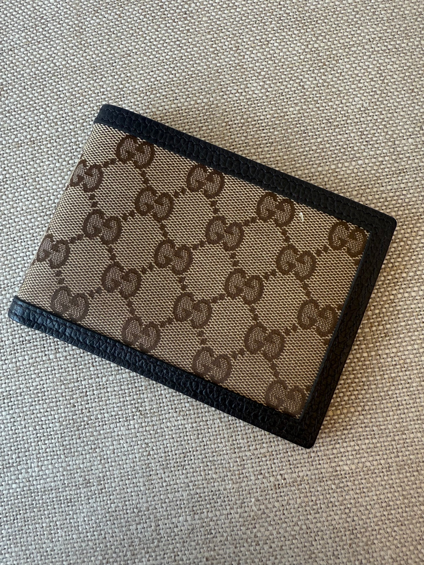 Gucci GG Canvas Bi-Fold Wallet