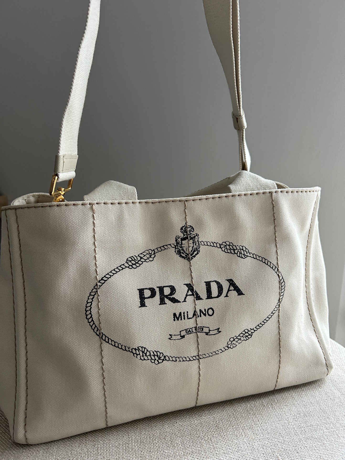 Prada Canapa Tote