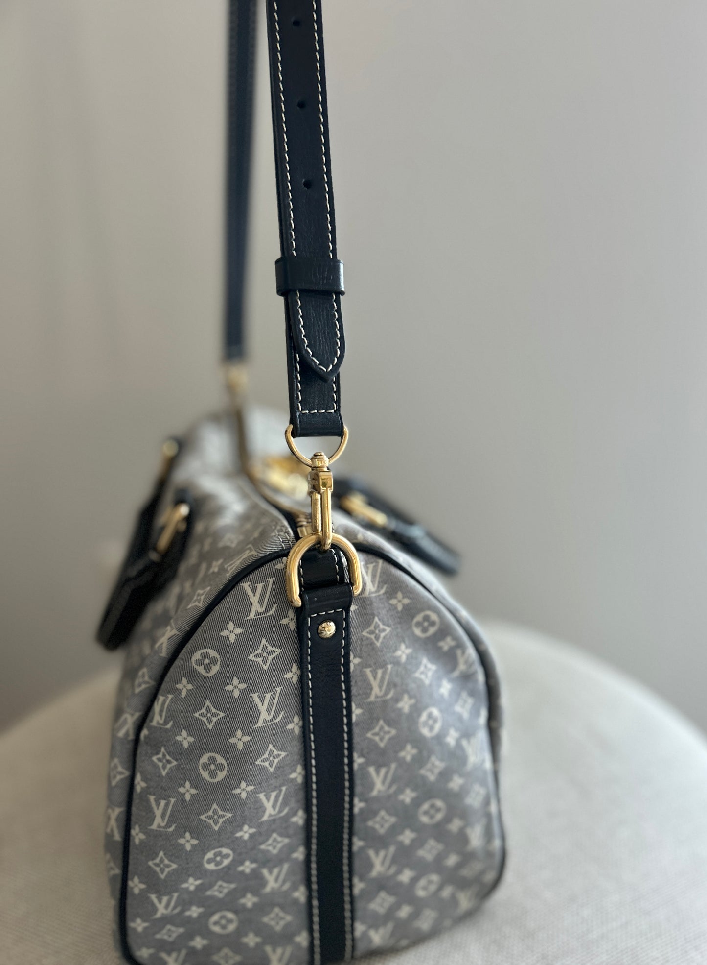 Louis Vuitton Bandolier Speedy 30 -Deep Navy Blue