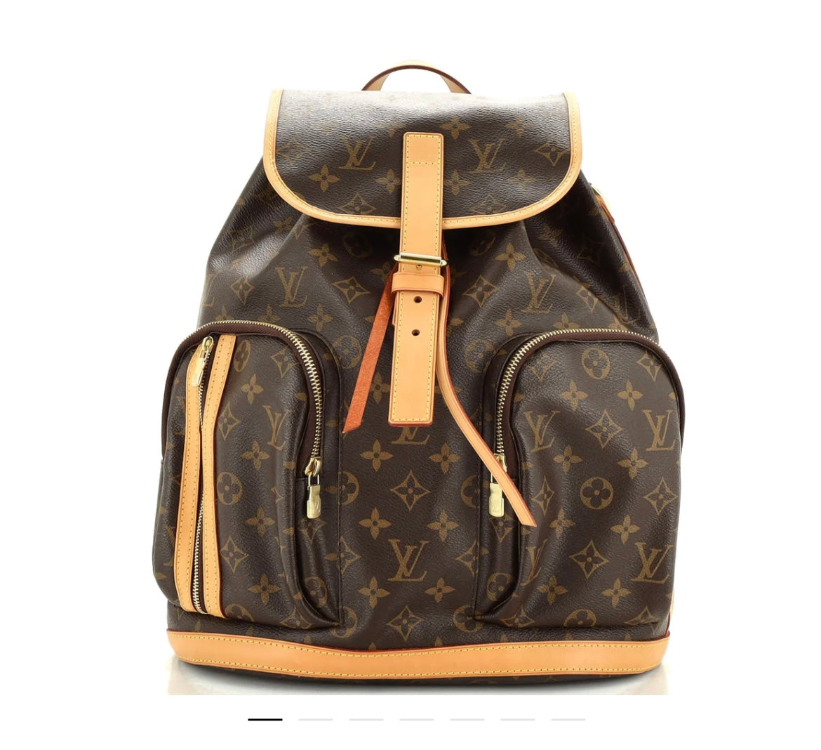 Louis Vuitton  Bosphore Monogram Backpack Rucksack