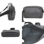 Bottega Veneta Body Bag Intrecciato Leather Black