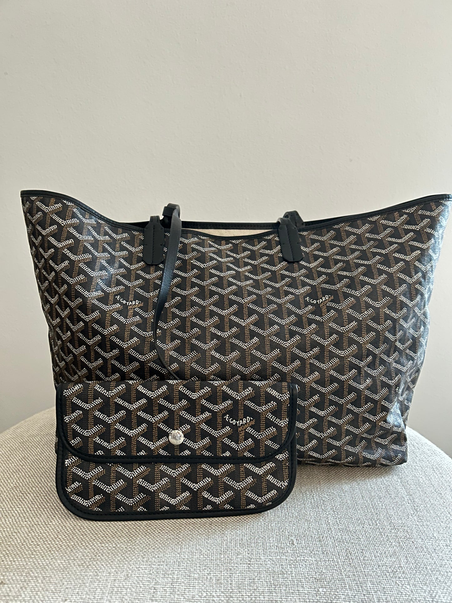 Goyard Saint Louis Tote PM Black